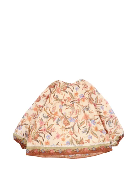 ZIMMERMANN Kids Indra floral-print top