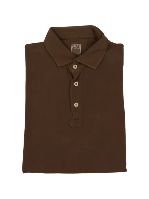 Fedeli cotton polo shirt