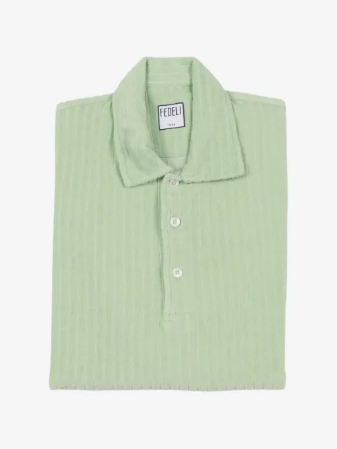 Fedeli polo en maille à design côtelé