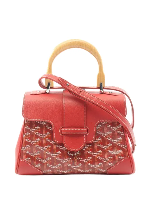 Goyard Pre-Owned 2010-2026 Mini Goyardine Saigon Souple satchel