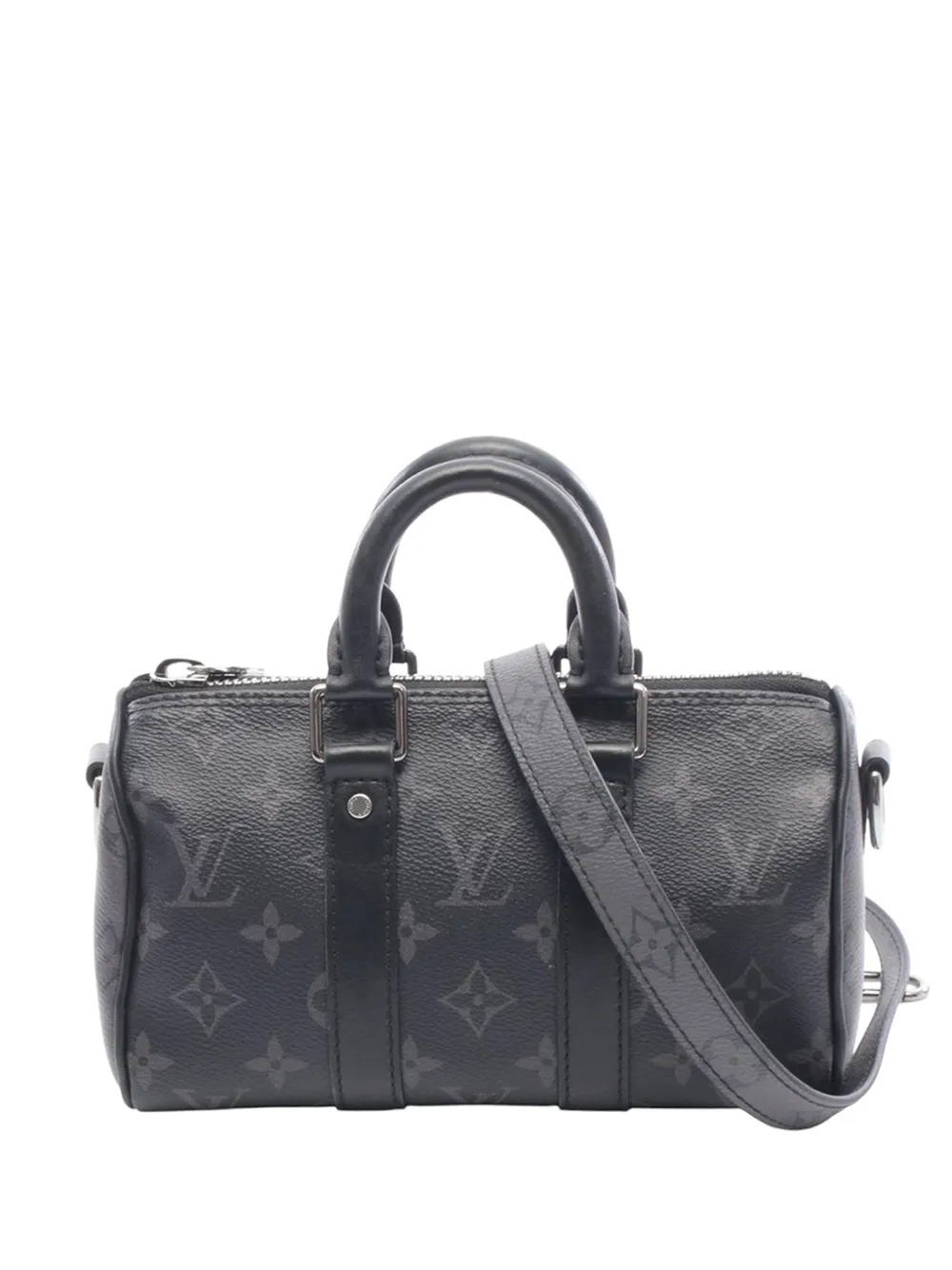 Louis Vuitton Pre-Owned 2021-2026 Monogram Eclipse Keepall XS travel bag - Nero
