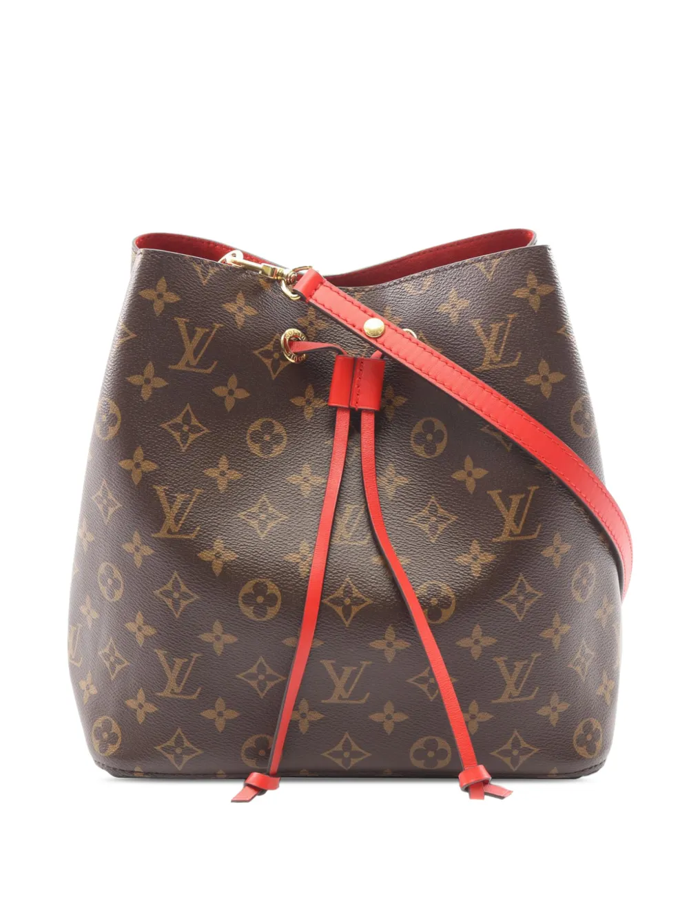 Louis Vuitton Pre-Owned 2000-2020 Monogram Neonoe MM bucket bag - Marrone