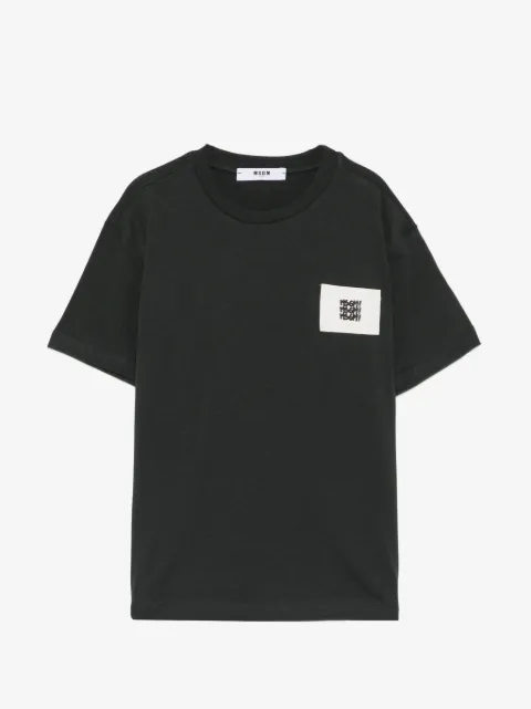 MSGM Kids appliqué T-shirt