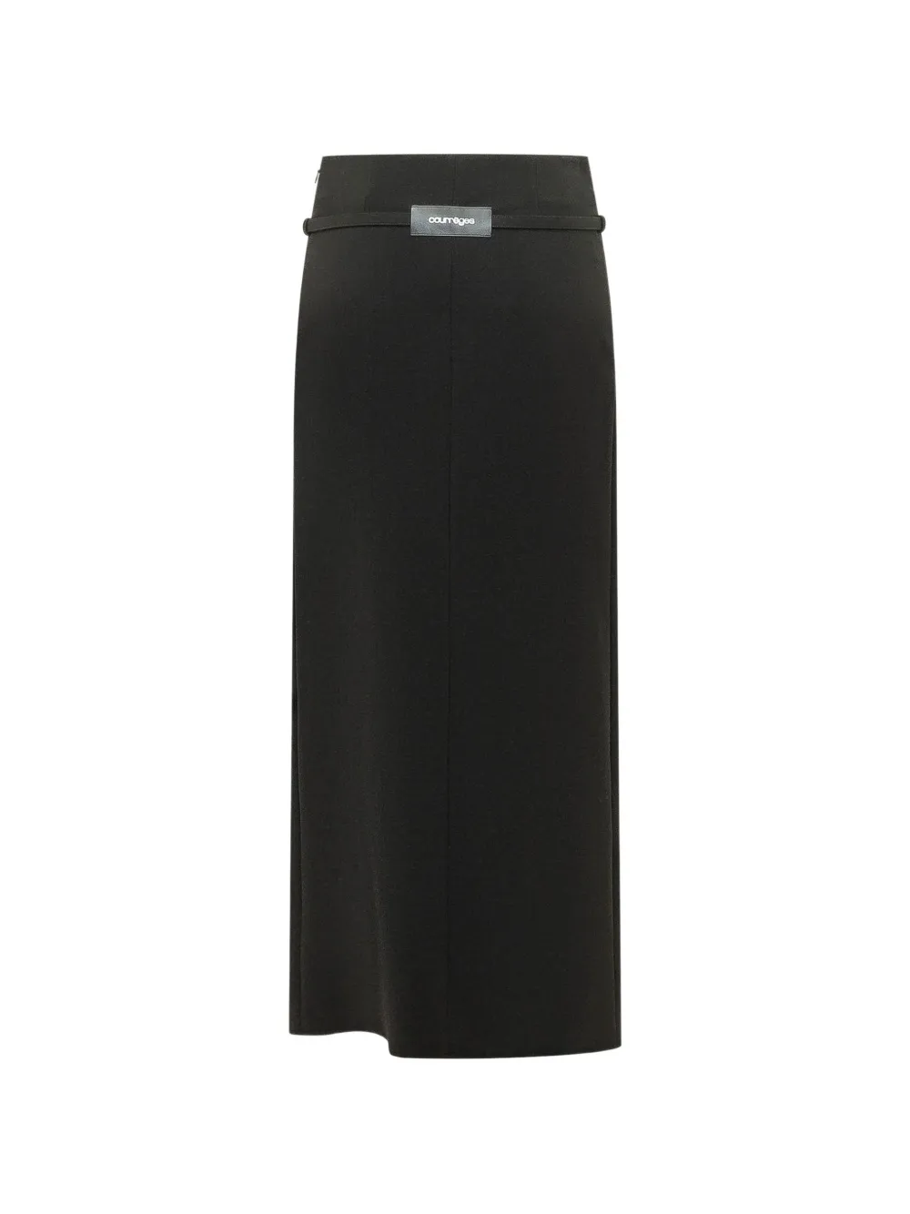 Courrèges Rok met ceintuur Zwart