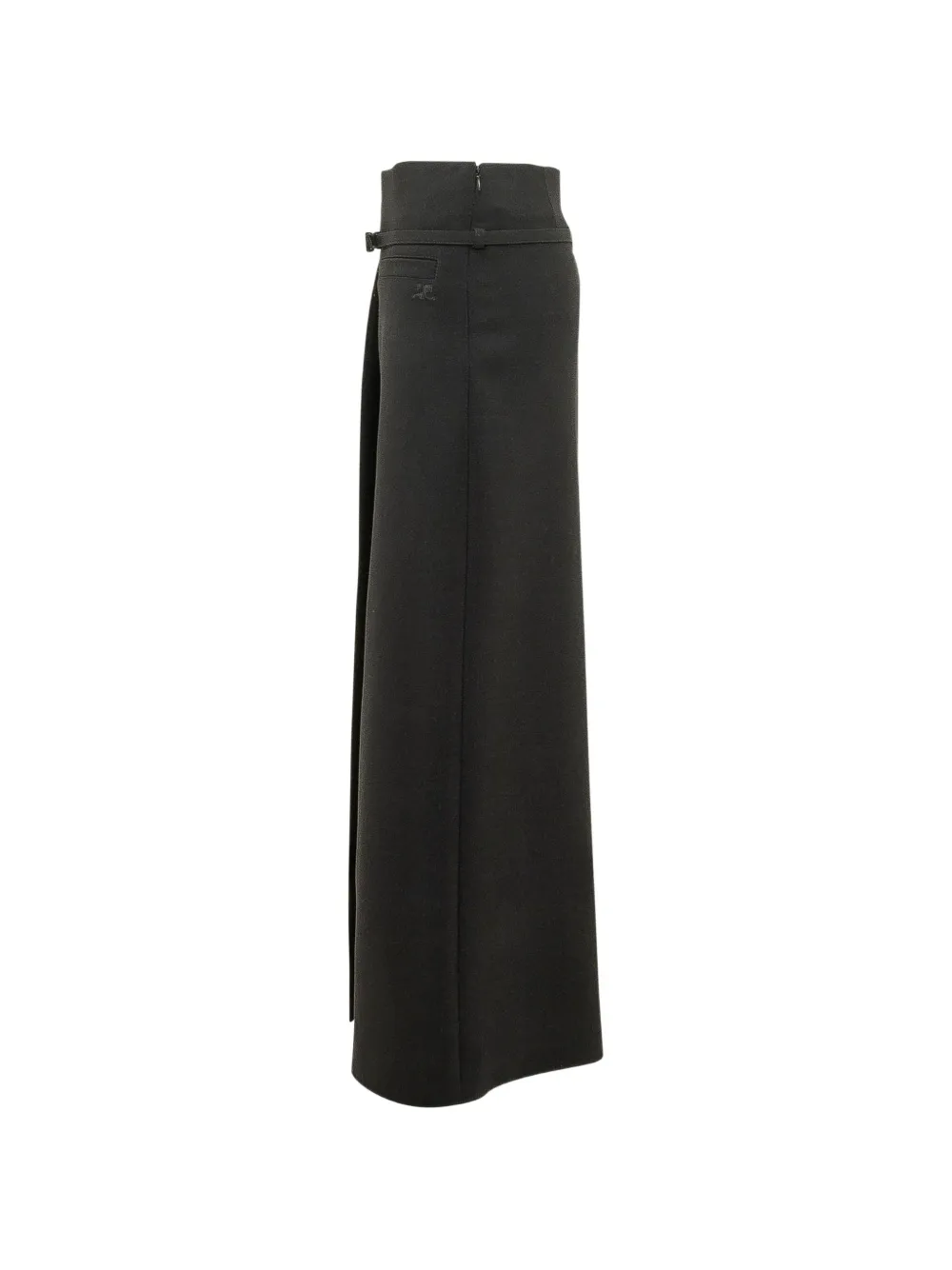 Courrèges Rok met ceintuur Zwart
