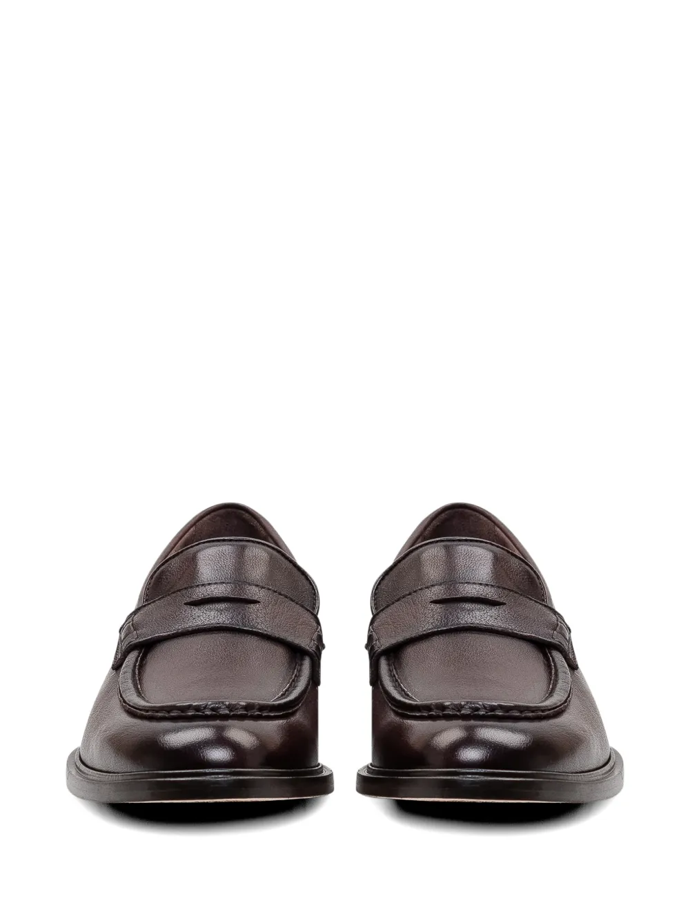 sturlini firenze Penny loafers met ronde neus Bruin