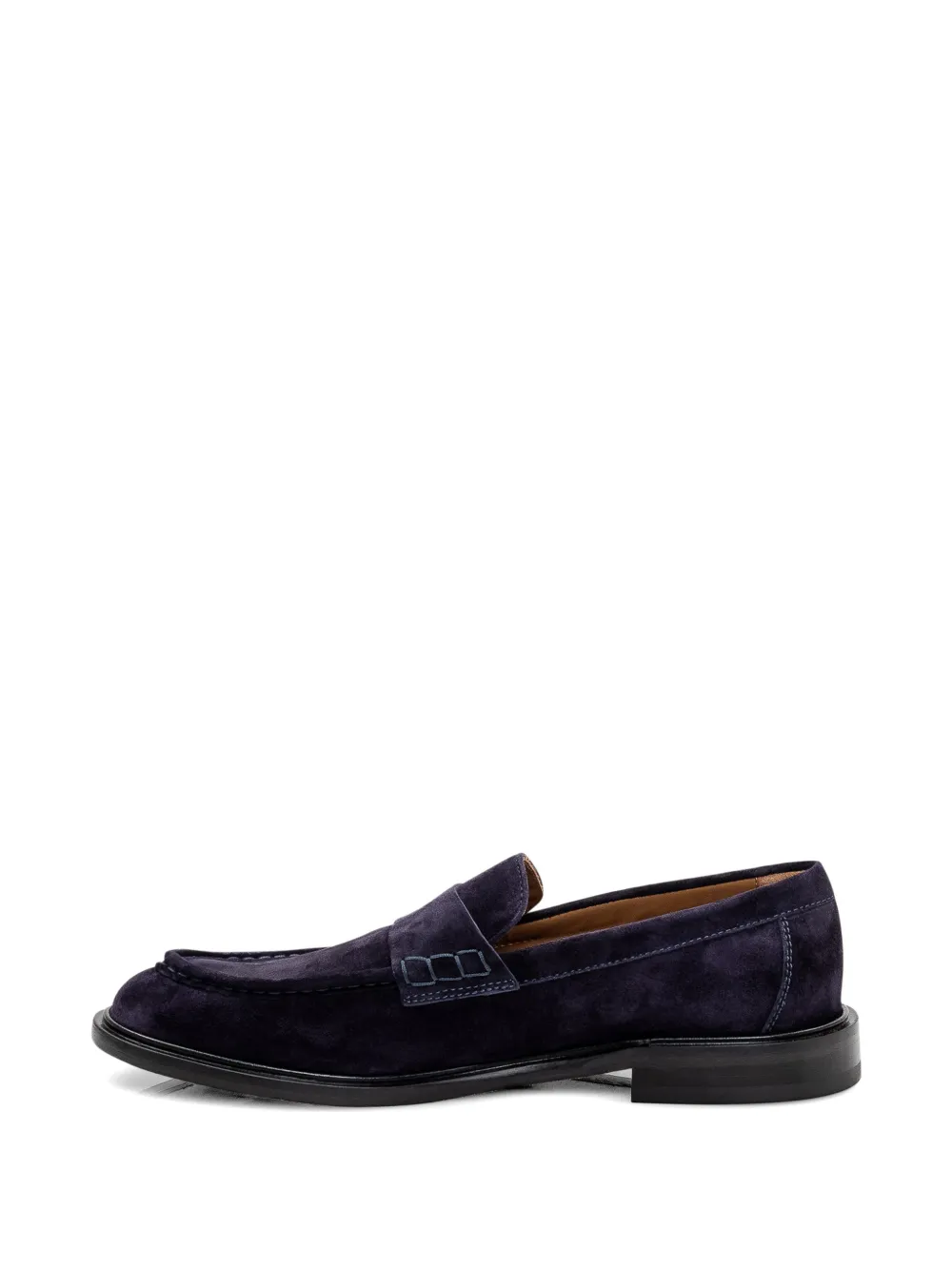 sturlini firenze Penny loafers met ronde neus Blauw