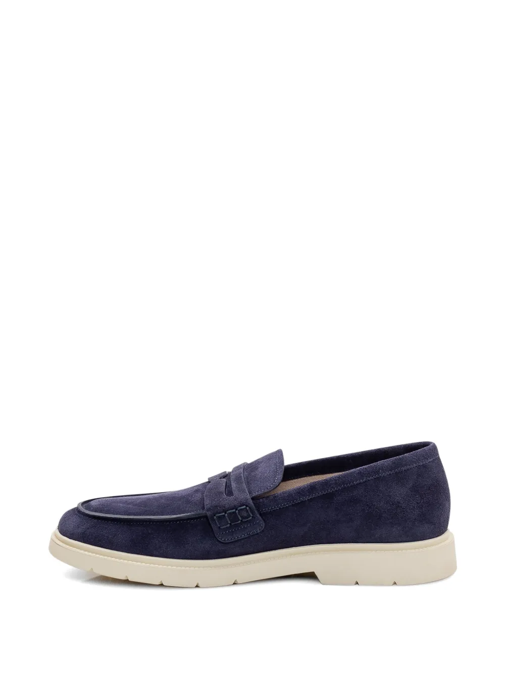 sturlini firenze round-toe penny loafers Blauw