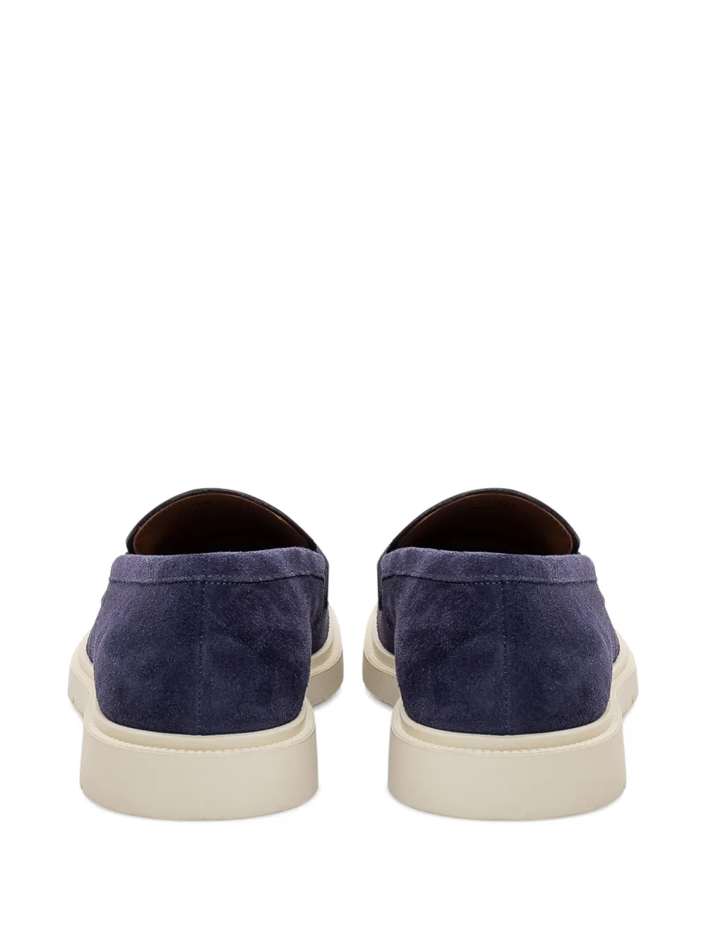 sturlini firenze round-toe penny loafers Blauw
