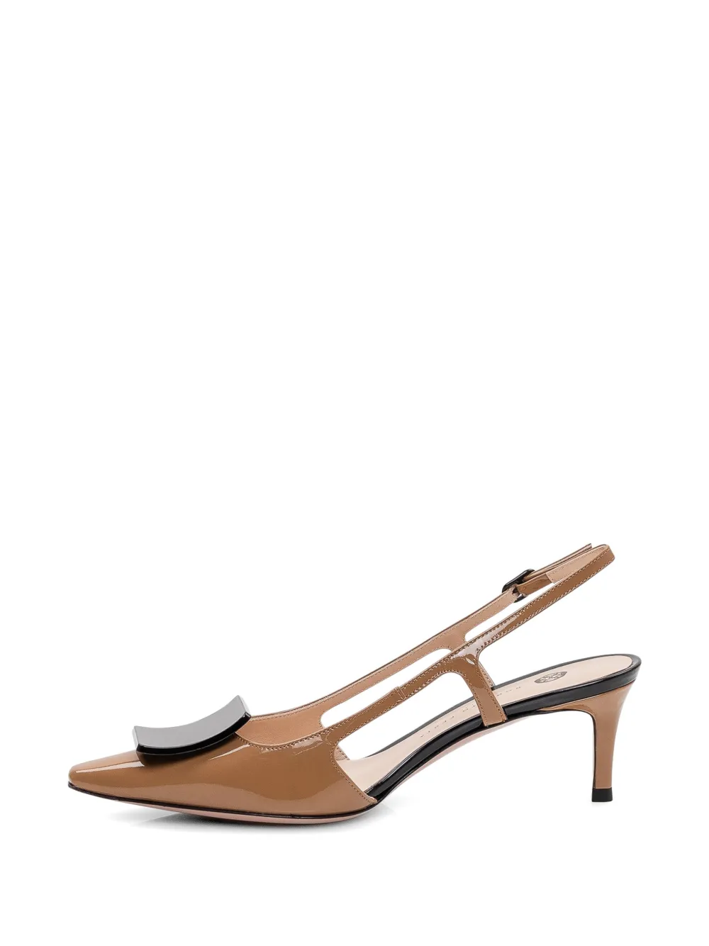 Roberto Festa Kimera pumps met gesp Bruin