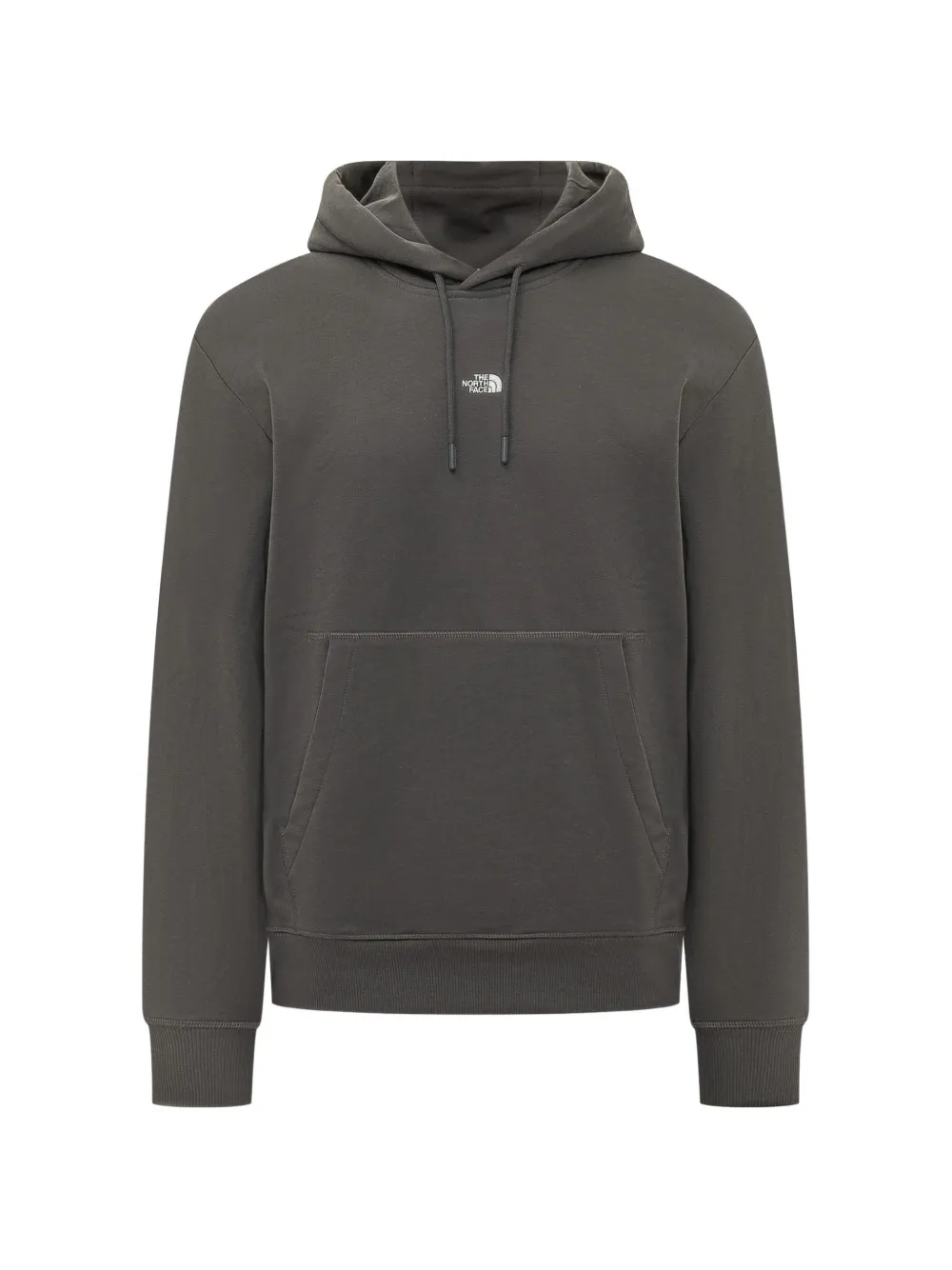 The North Face logo-print hoodie - Grau