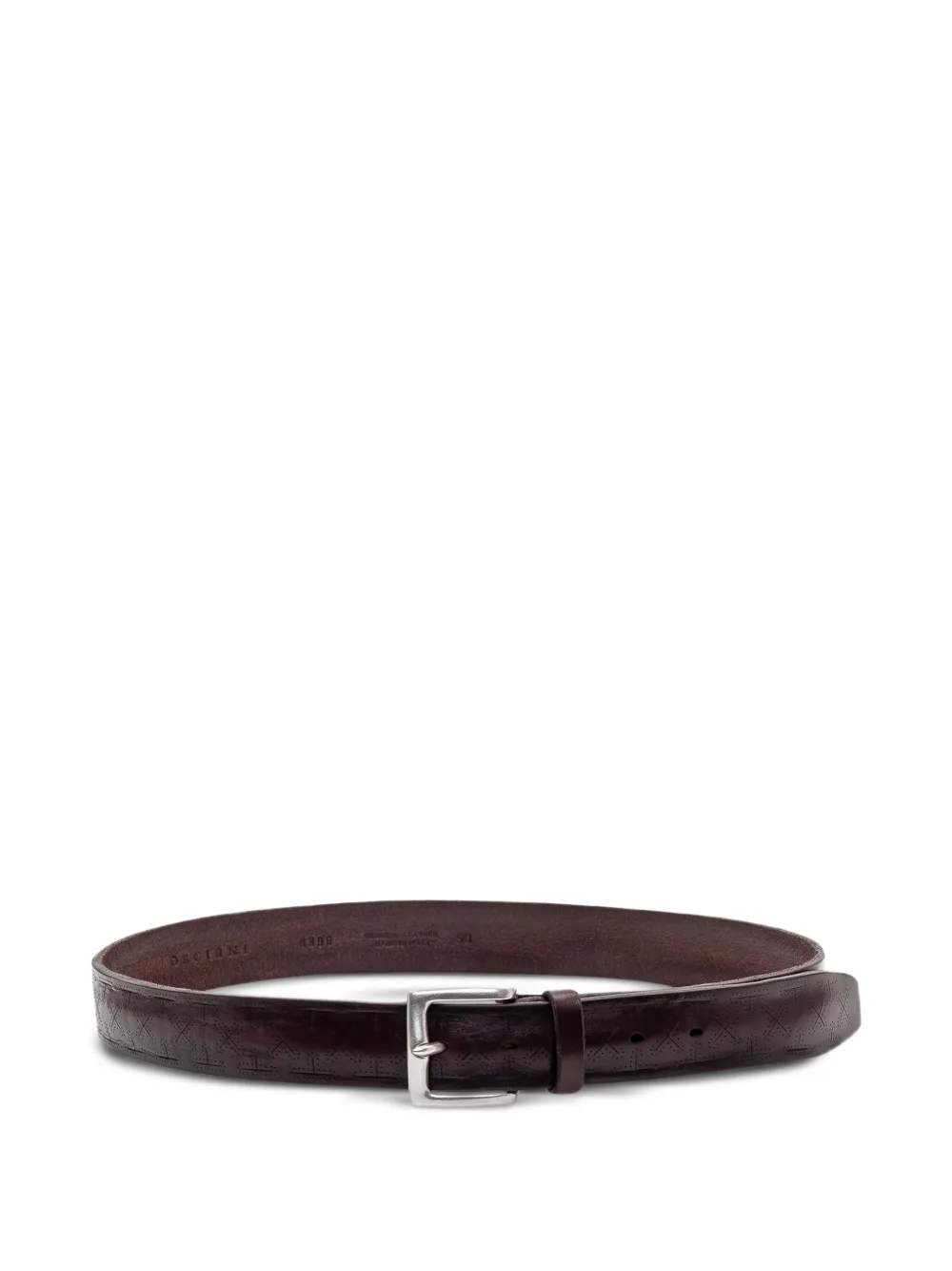 Orciani Bull Soft buckle belt - Marrone