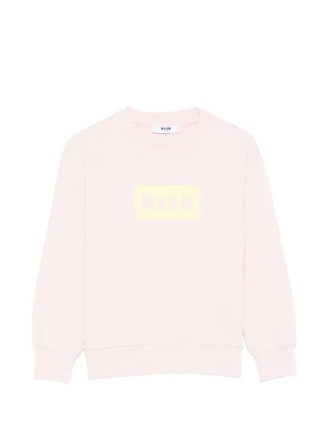MSGM Kids sweat à col rond