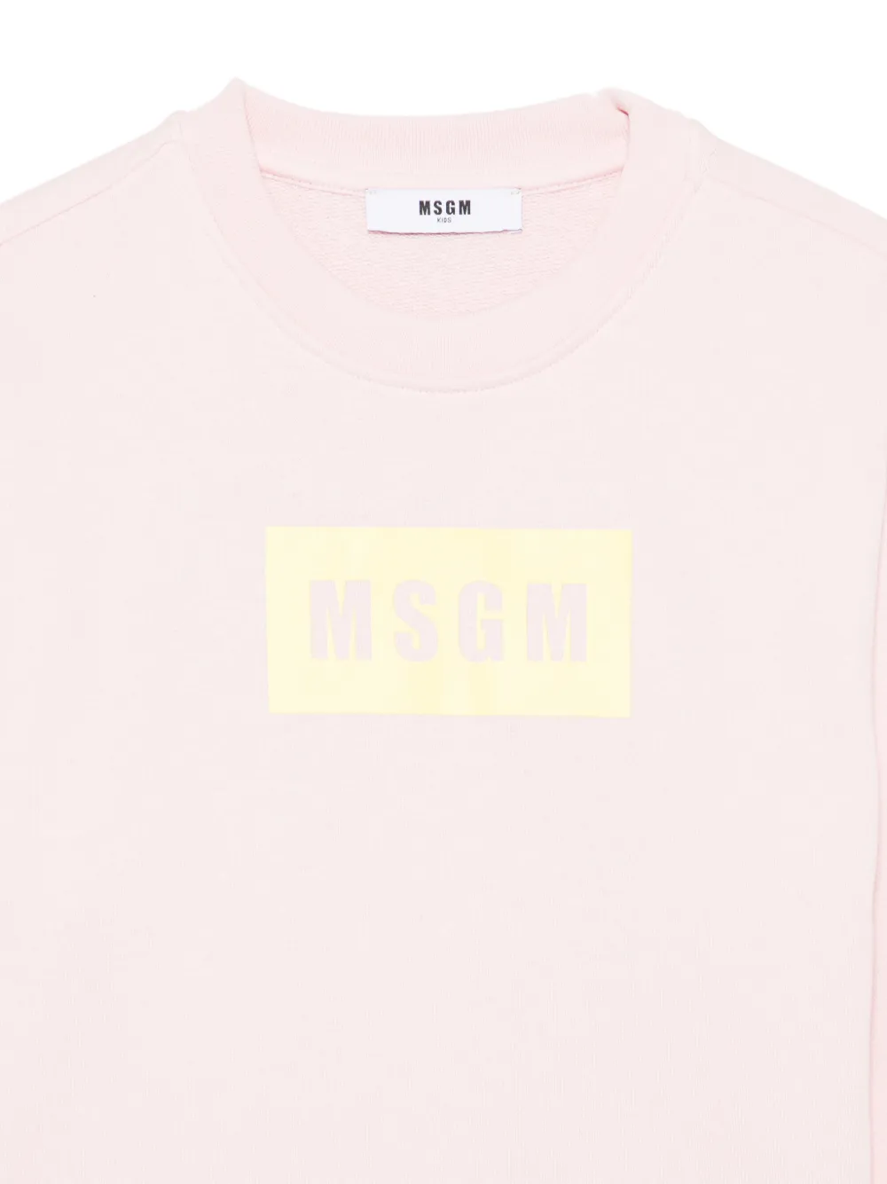 MSGM Kids Sweater met ronde hals Roze