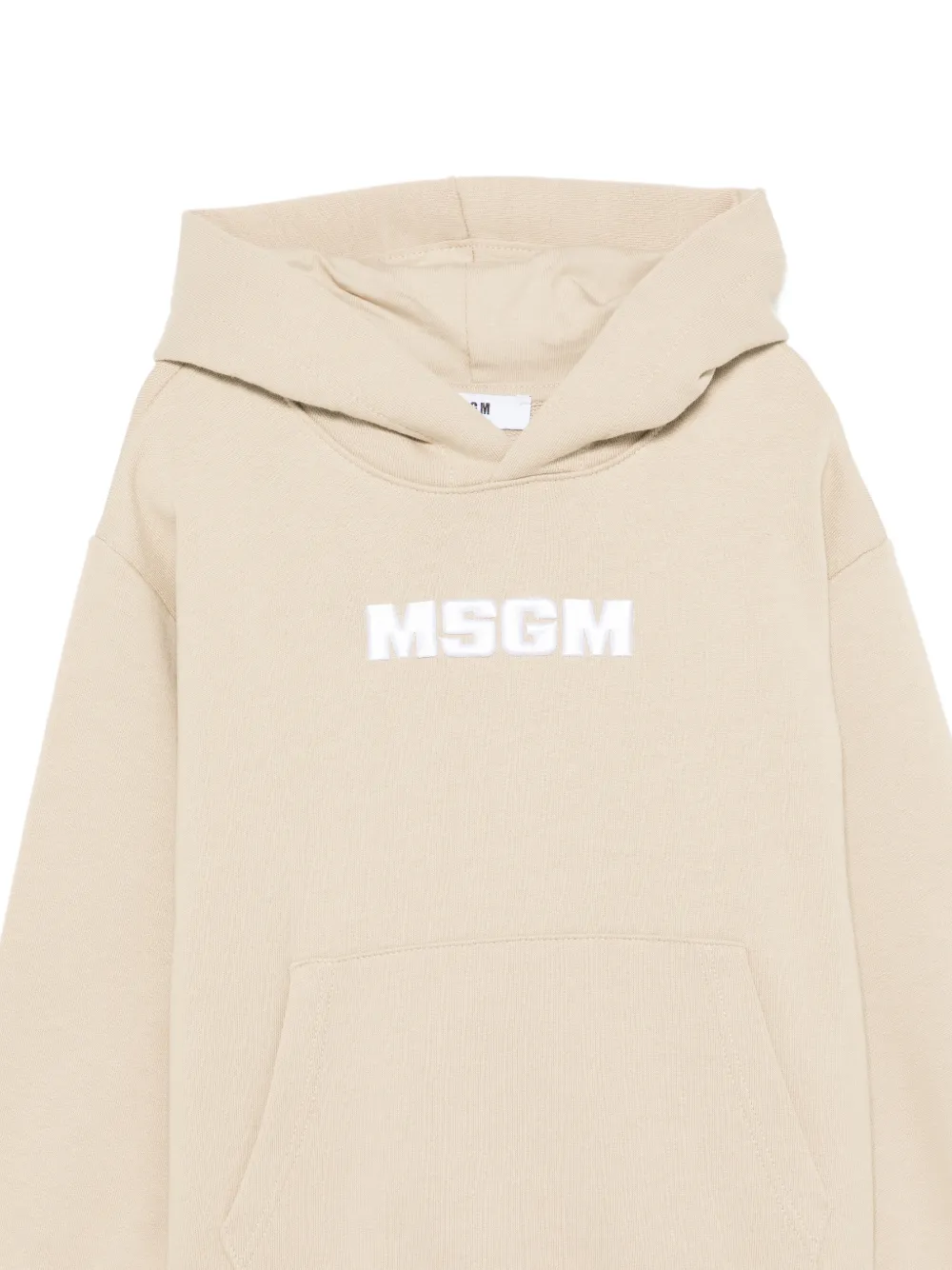 MSGM Kids Sweater met capuchon Beige