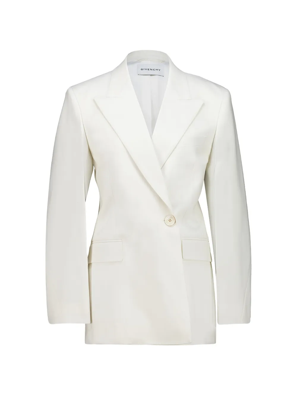 Givenchy Cocoon double-breasted tailored blazer - Bianco