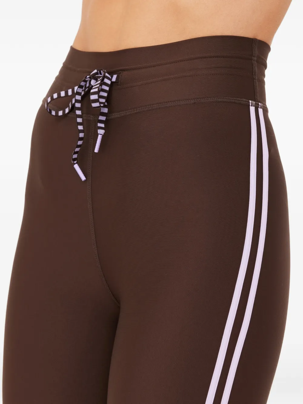 The Upside Oxford trainingsbroek met zijstreep Bruin