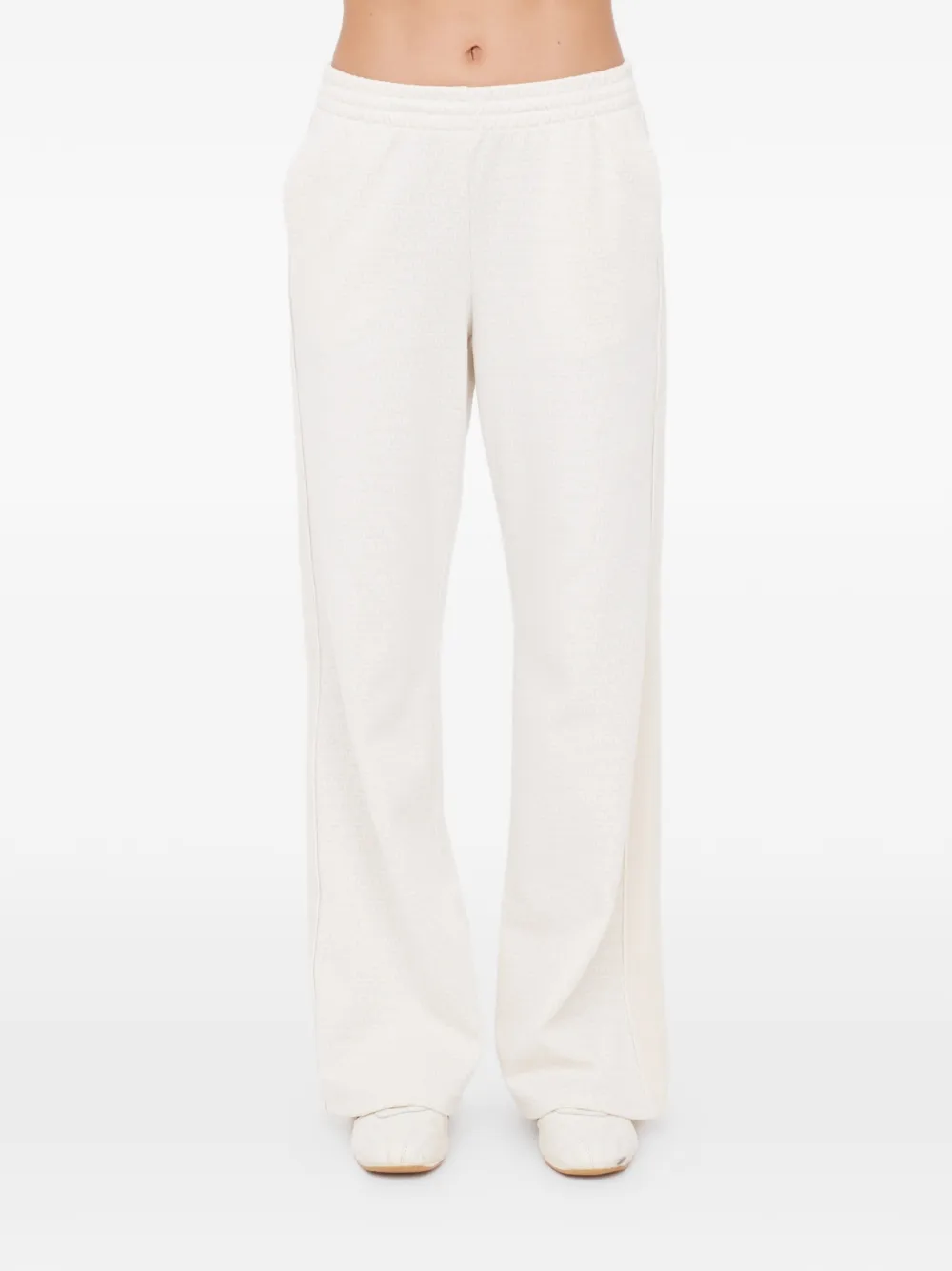 The Upside Broek met wijde pijpen Beige