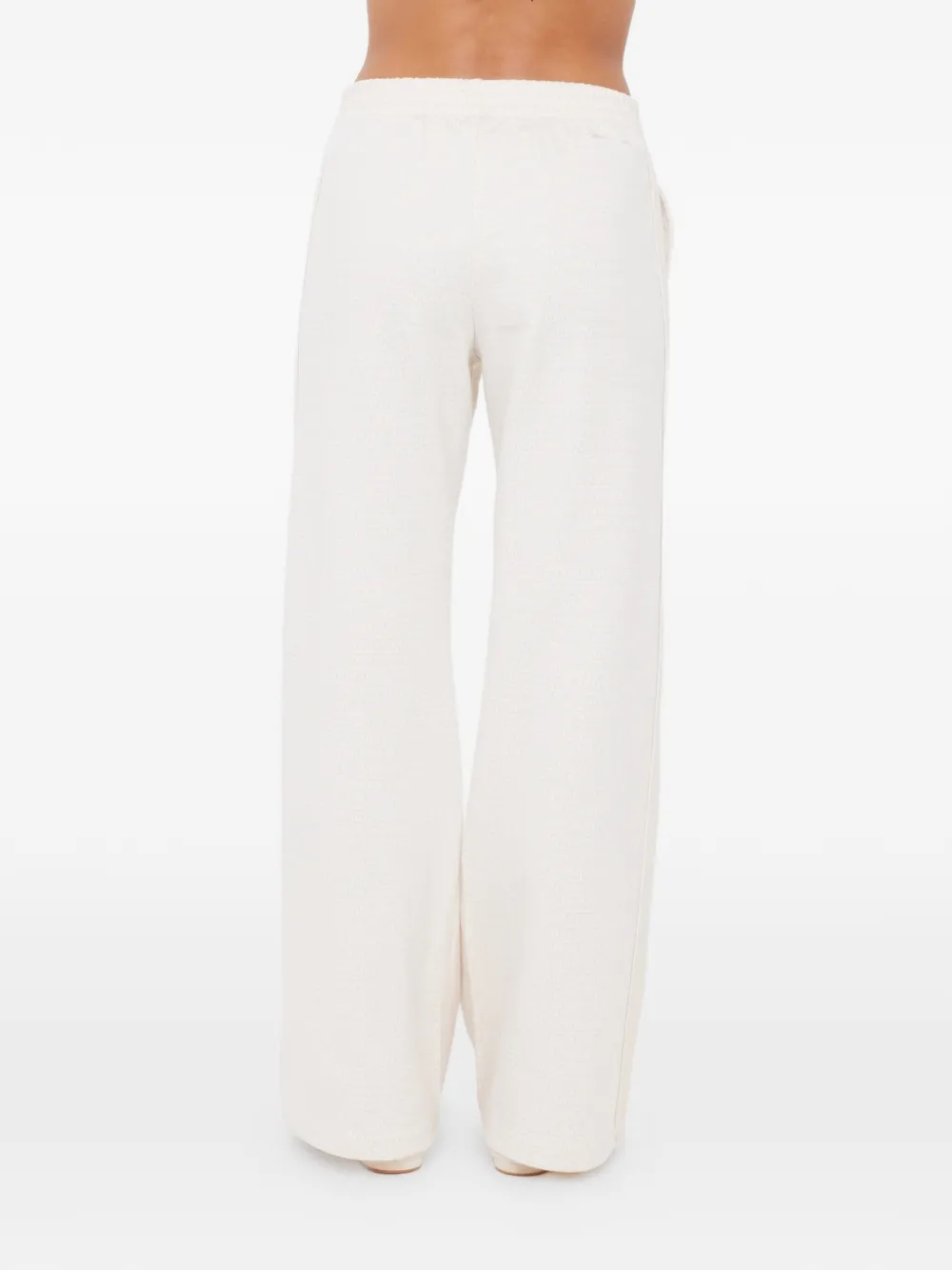 The Upside Broek met wijde pijpen Beige