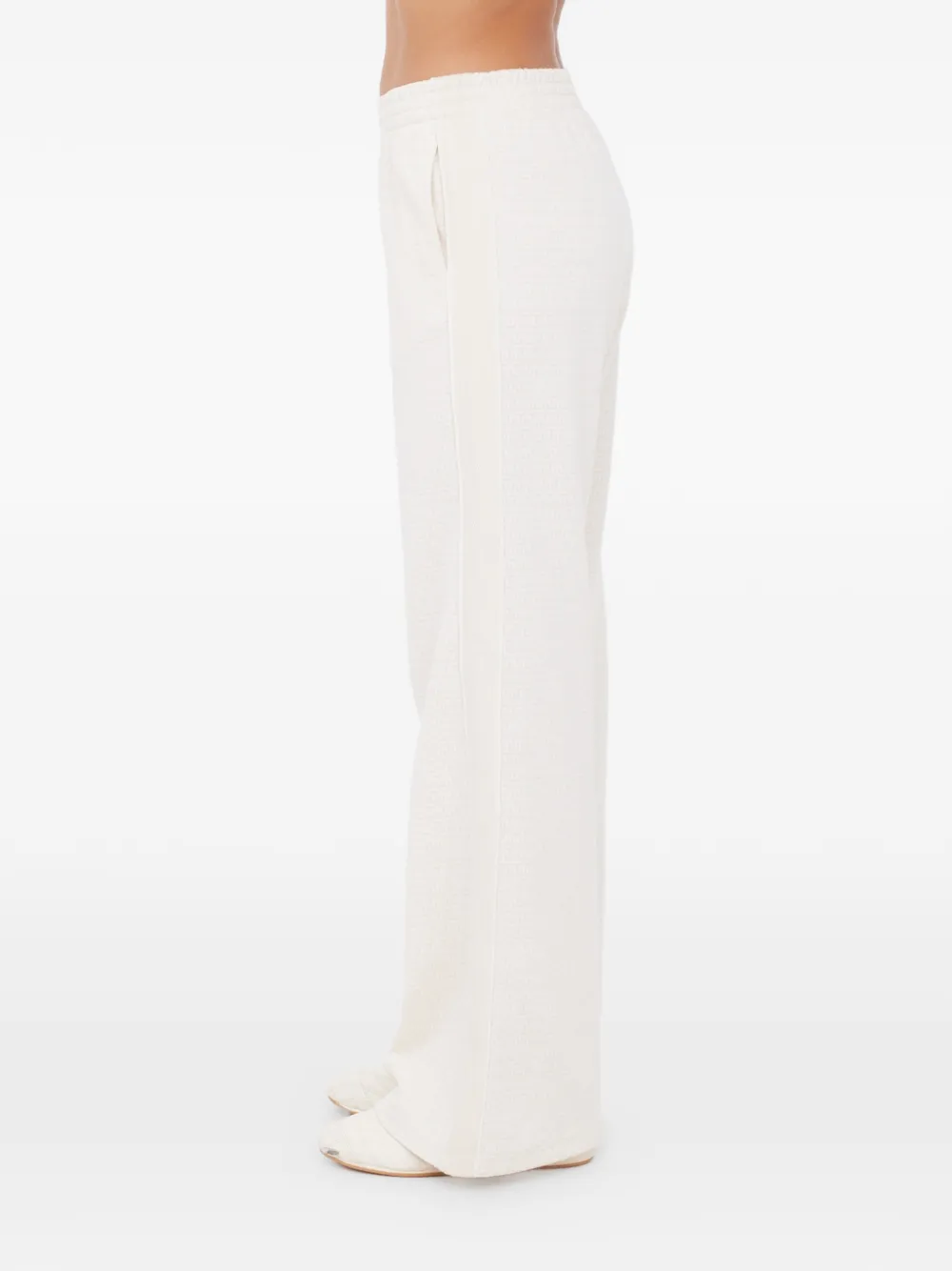 The Upside Broek met wijde pijpen Beige