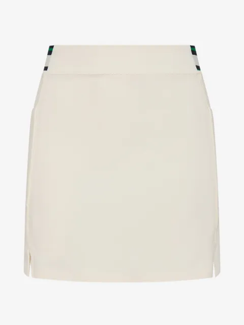 The Upside striped-detail mini skirt
