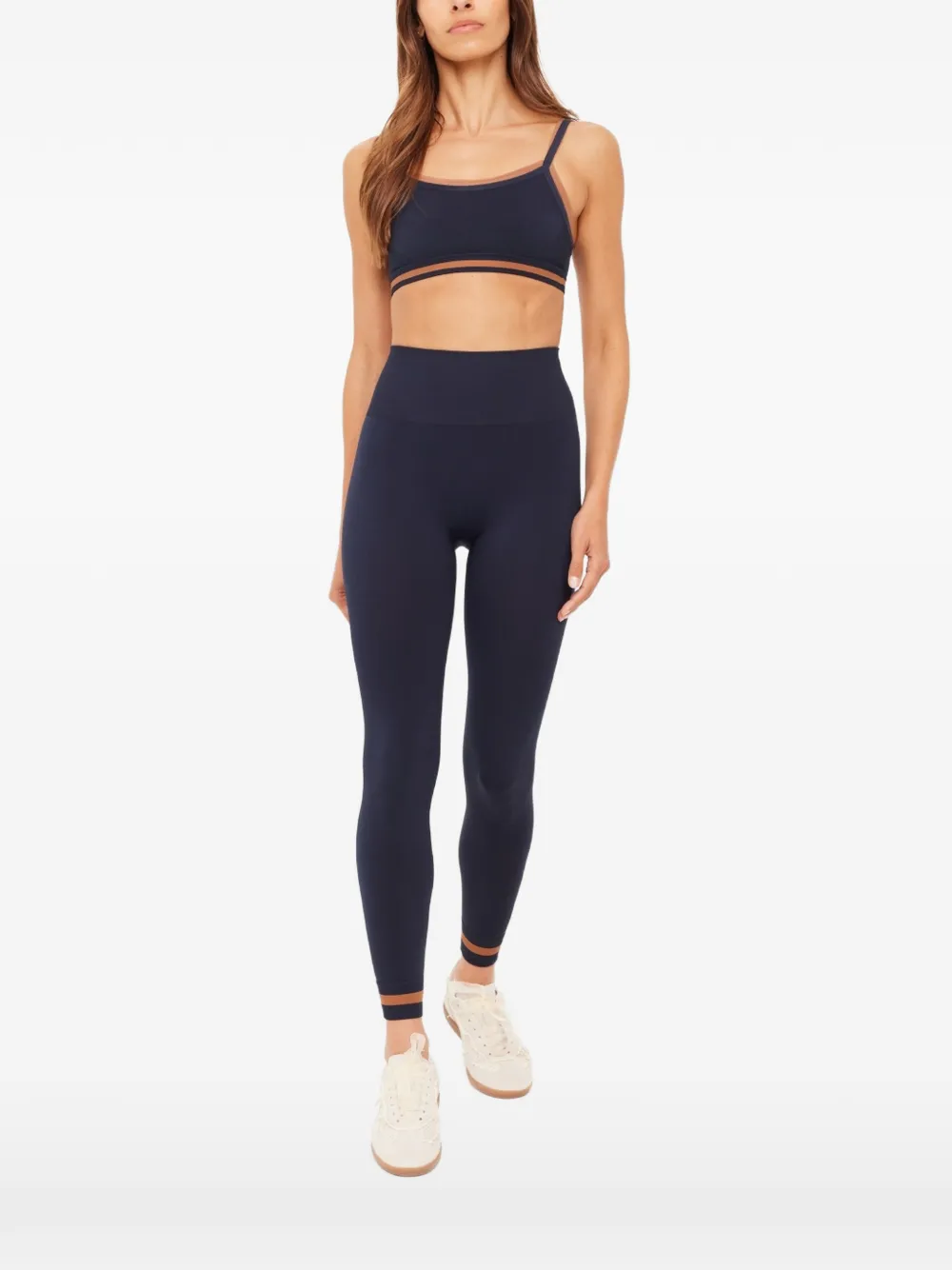 The Upside Nahtloser Sport-BH - Blau