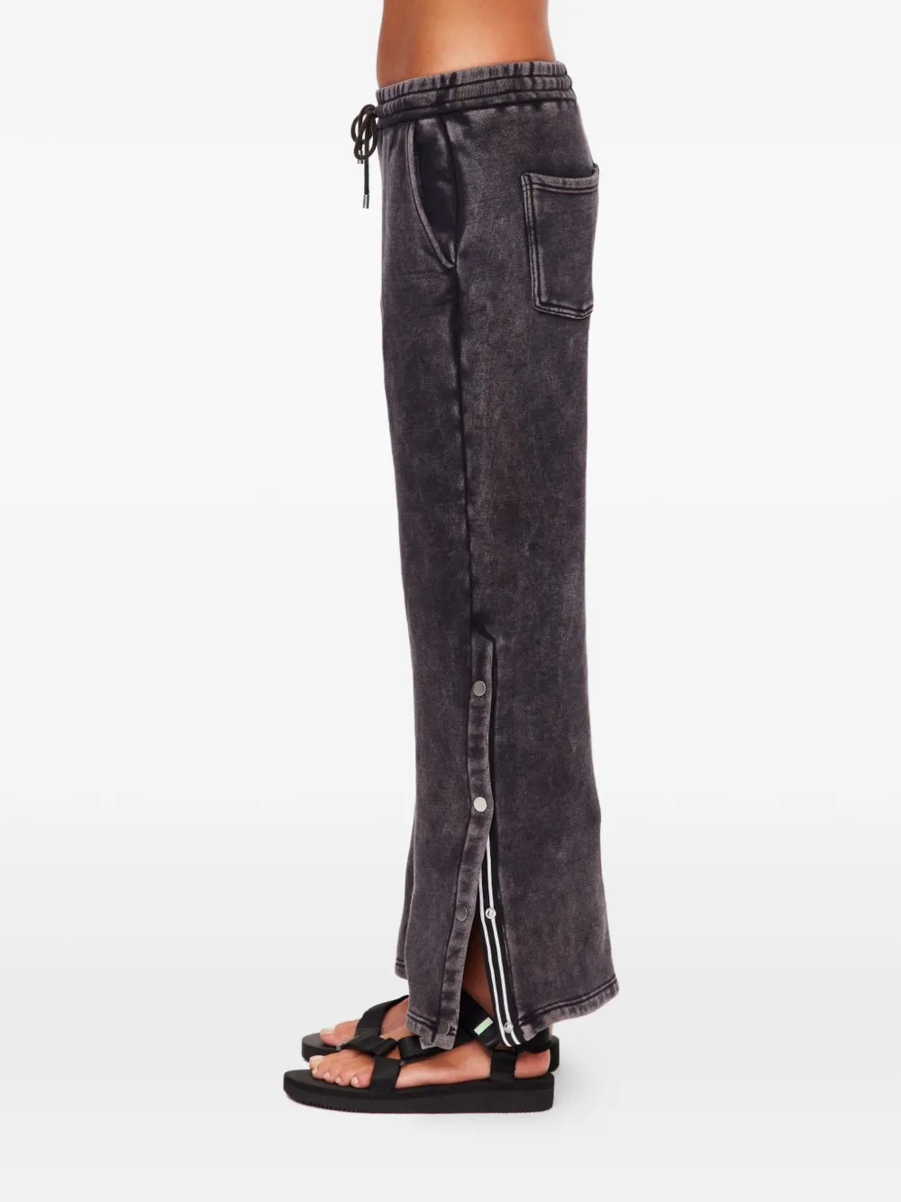 The Upside Cosmic broek met knopen Grijs