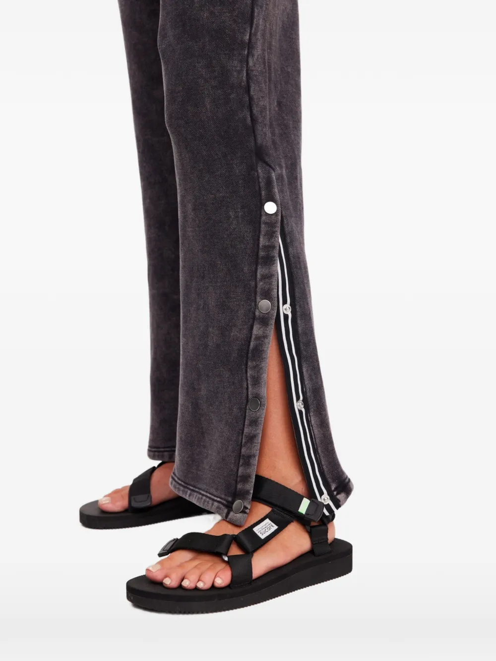 The Upside Cosmic broek met knopen Grijs