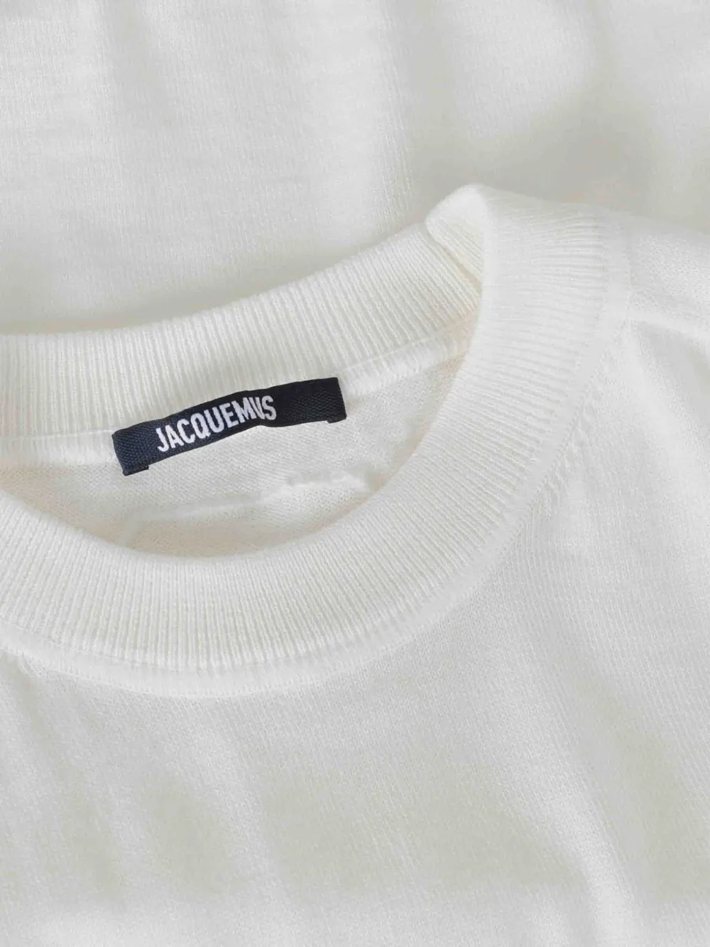 Jacquemus Trui met ronde hals Wit