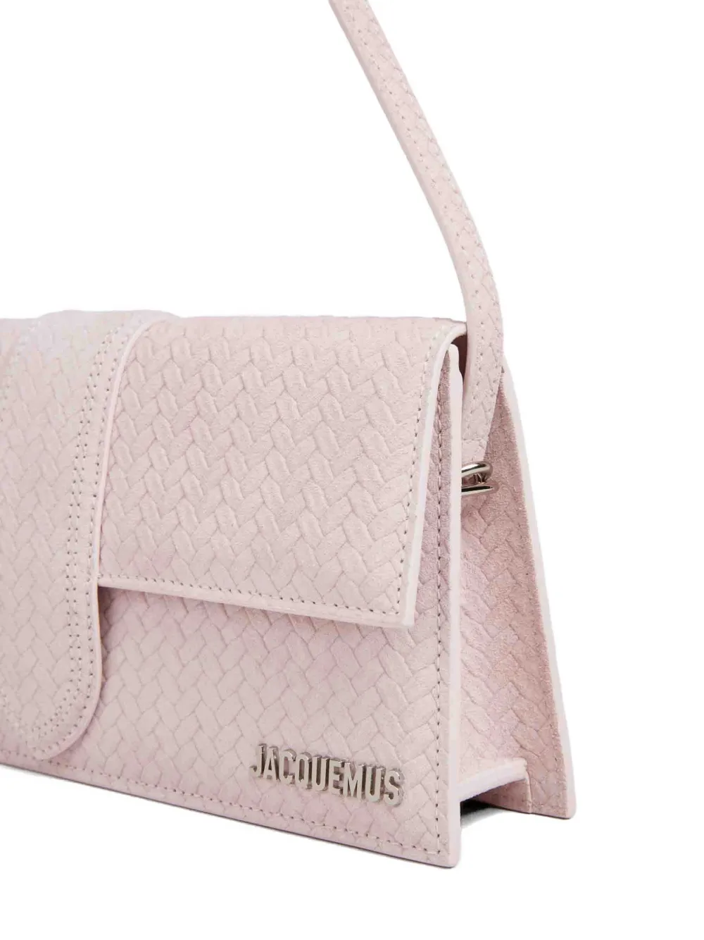 Jacquemus Geweven schoudertas Roze