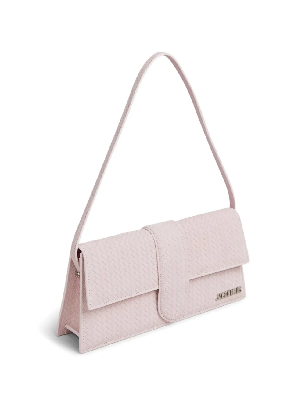 Jacquemus Geweven schoudertas Roze
