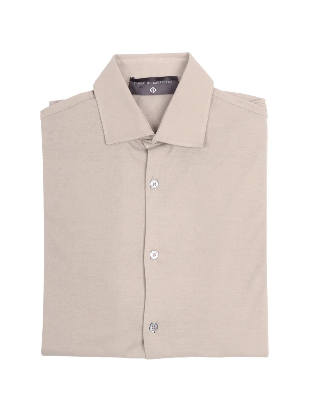 Filippo De Laurentiis long-sleeve button-up shirt - Toni neutri