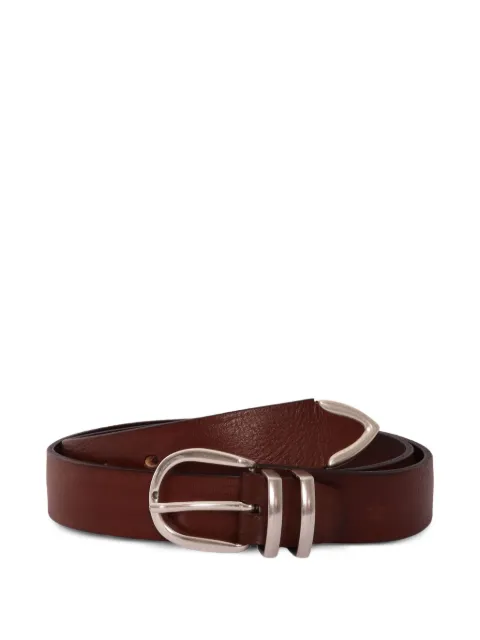 ALBERTO LUTI leather belt
