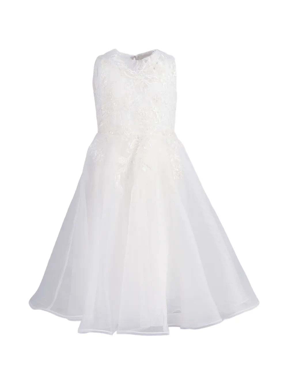 Il Gufo x Emé Odette sequin-embroidered dress - Bianco