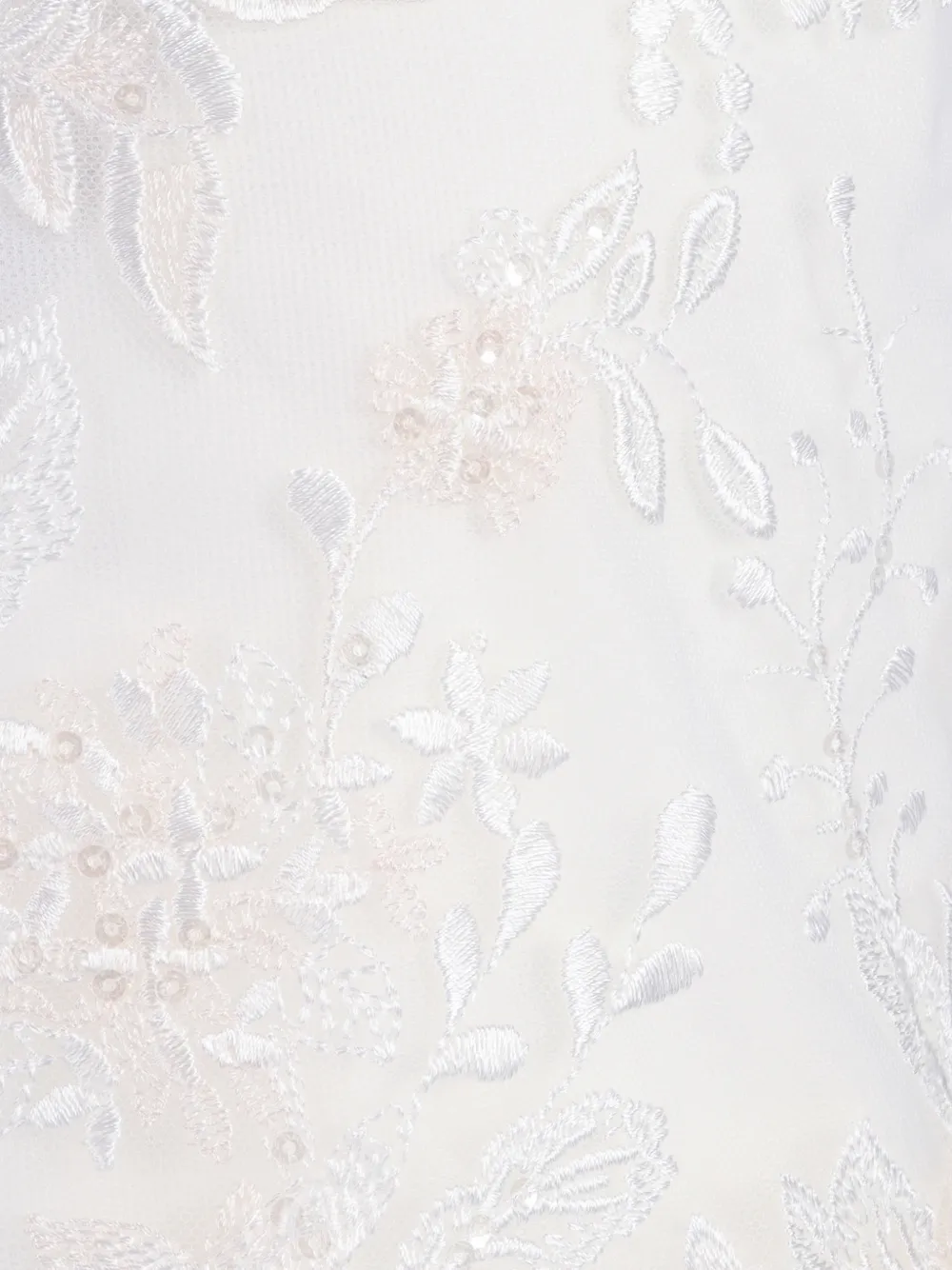 Il Gufo x Emé Odette jurk met pailletten Wit