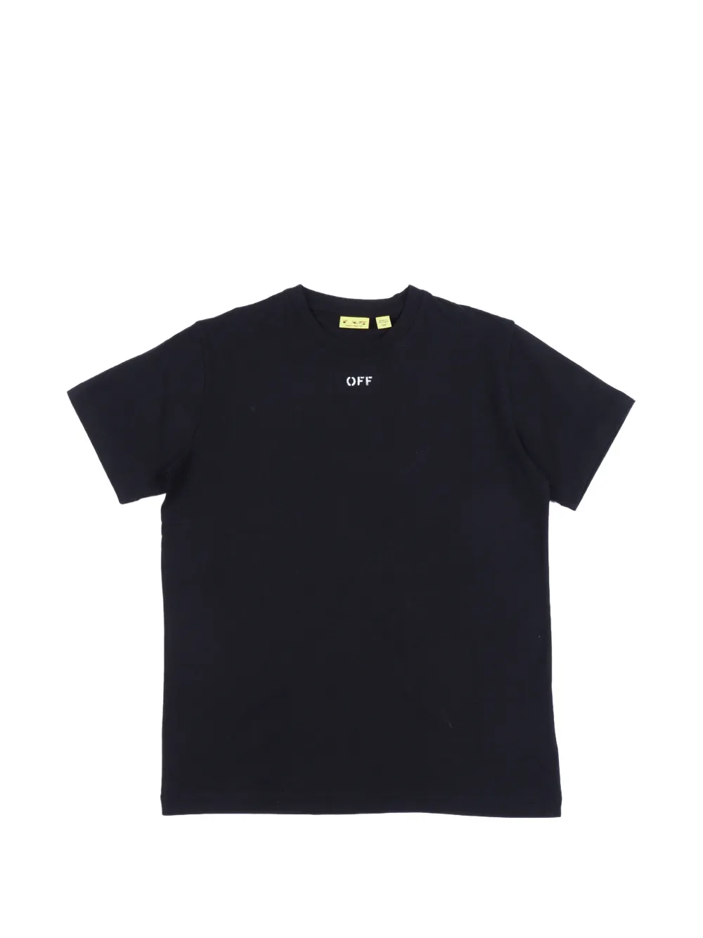 Off-White Kids Arrow paint T-shirt - Blu