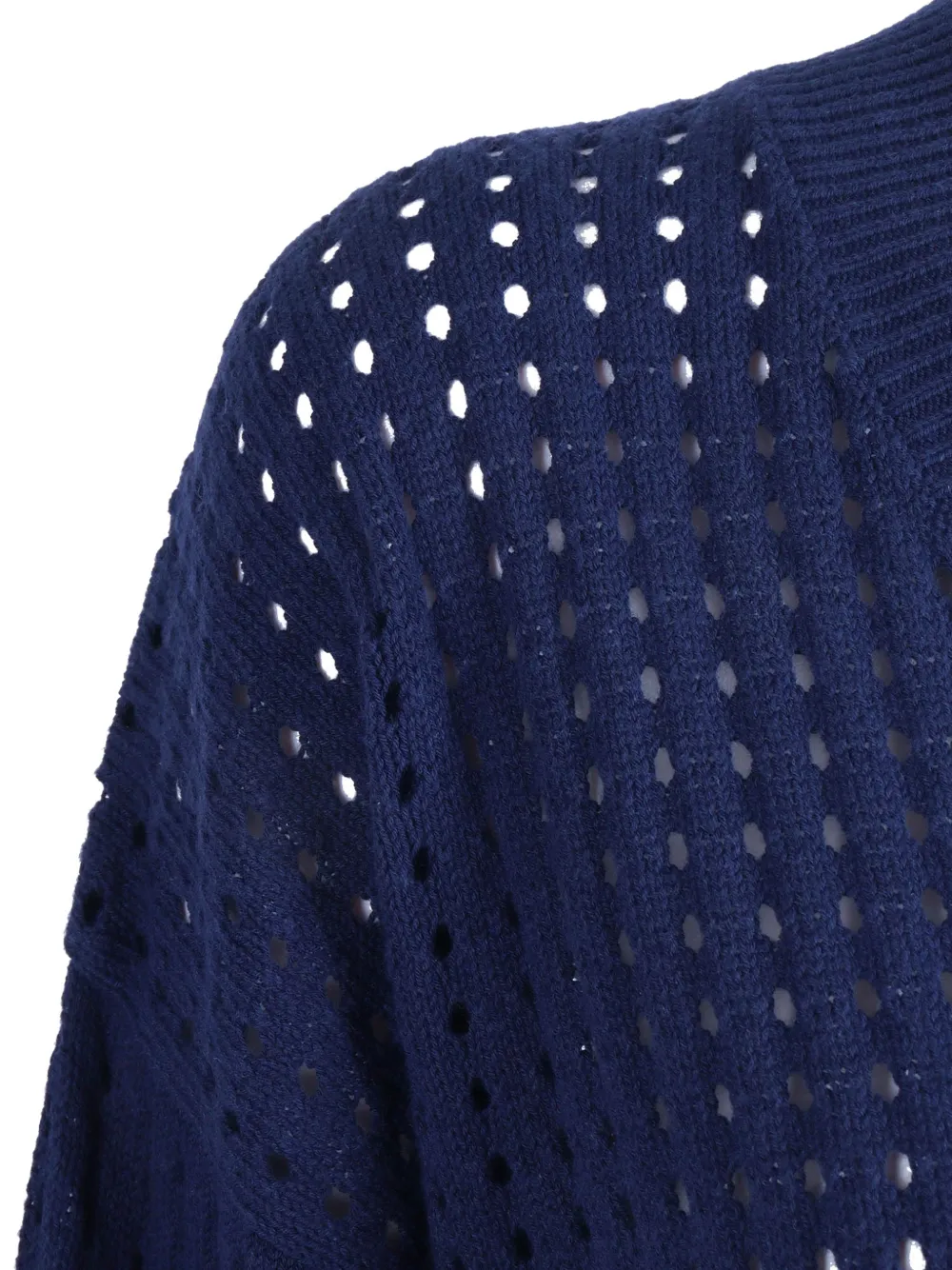  Kangra Jersey Con Cuello En V - Azul 