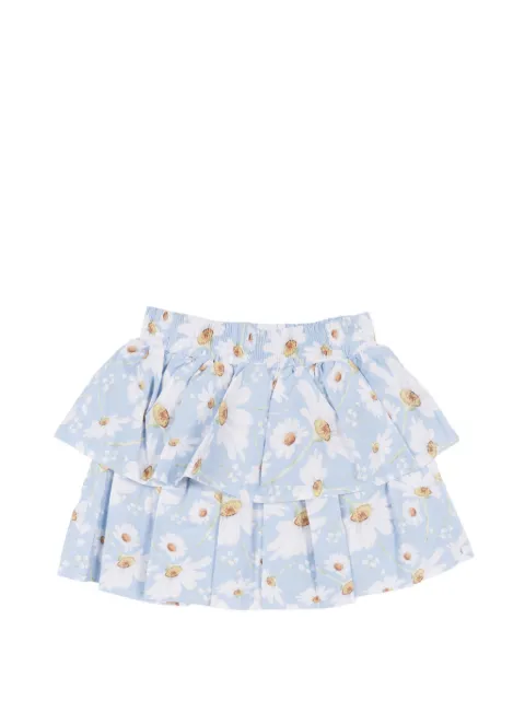 MAGIL tiered floral skirt