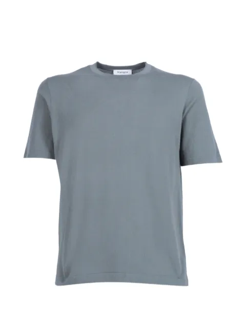 Kangra fine-knit short-sleeve T-shirt