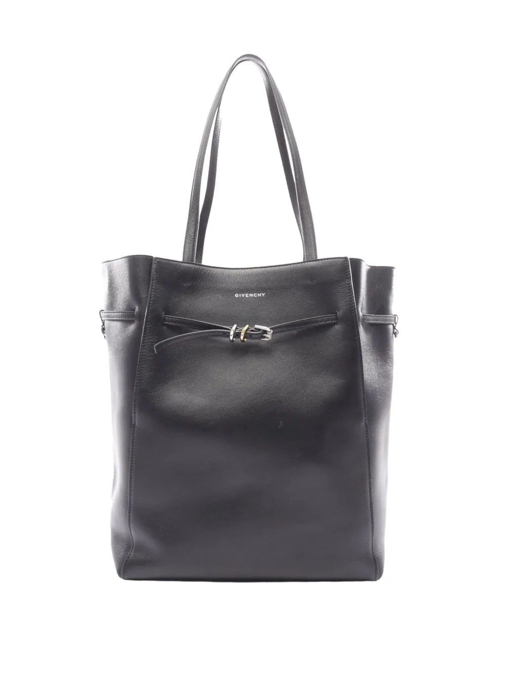 Givenchy Pre-Owned 2010-2026 Leather Voyou tote bag - Nero