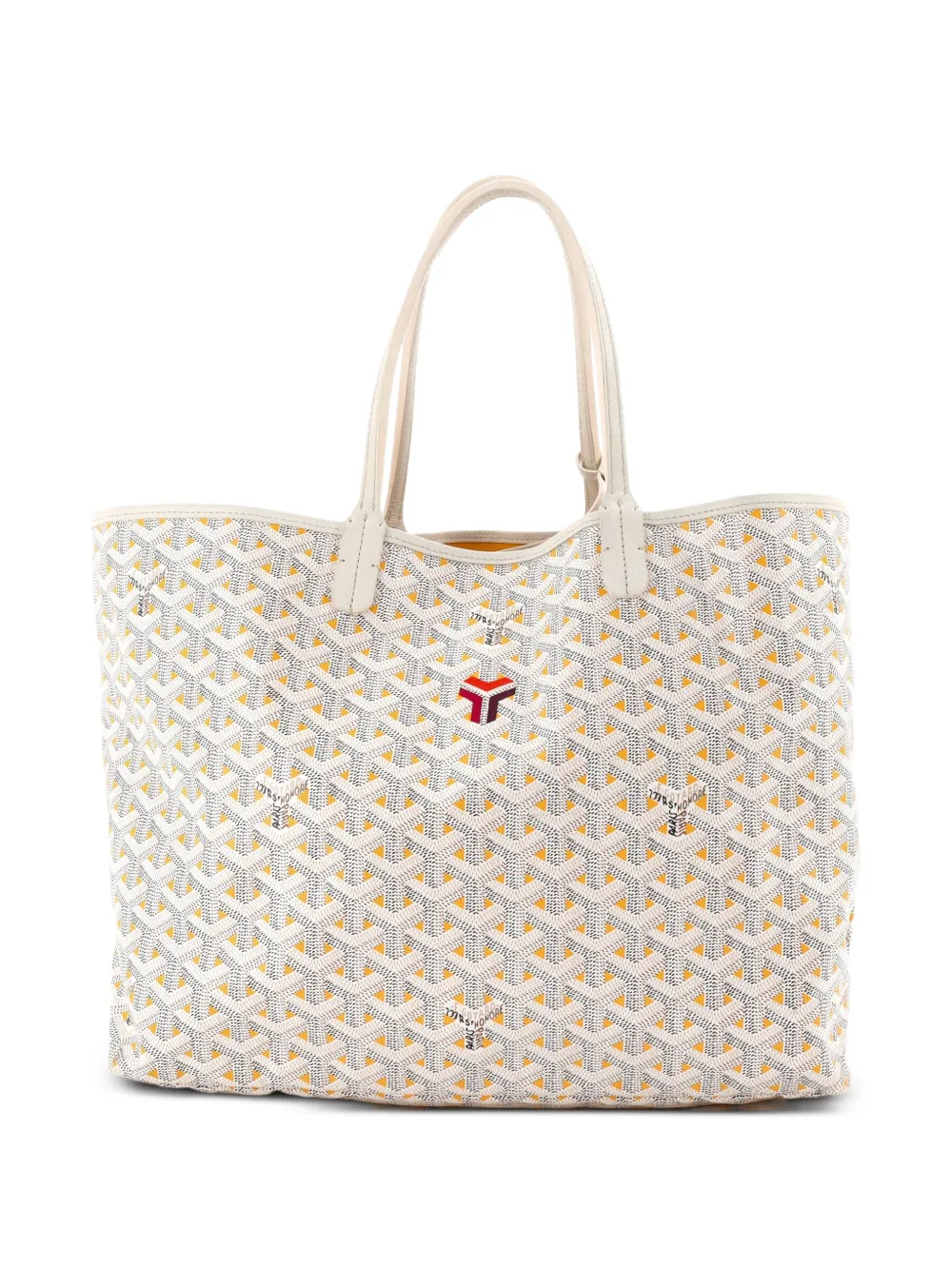 Saint Louis Claire Voie Coated Canvas Pm Tote Bag