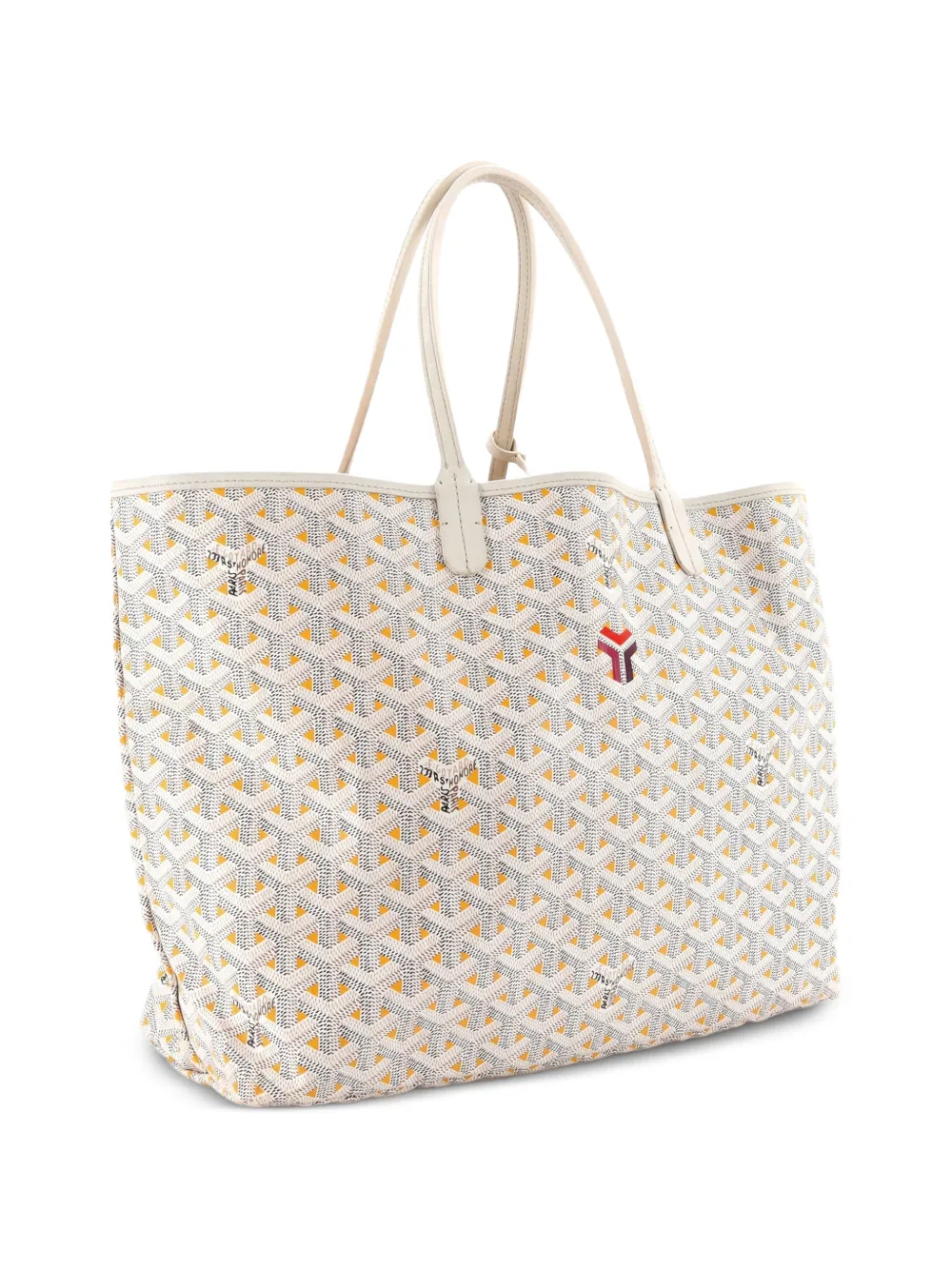 Saint Louis Claire Voie Coated Canvas Pm Tote Bag
