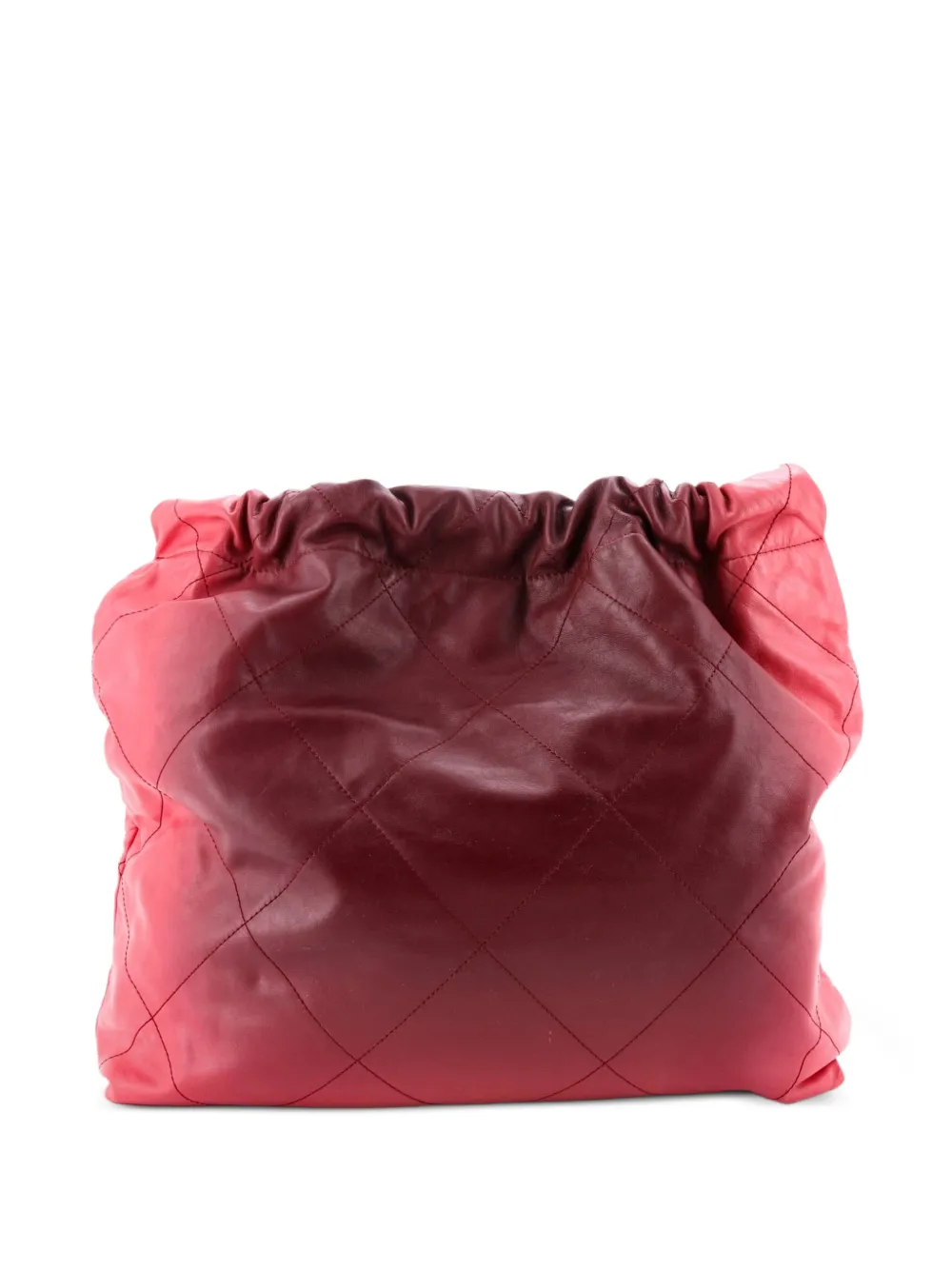 CHANEL Pre-Owned 22 Chain Quilted Ombre Leather Medium hobo bag - Rosa