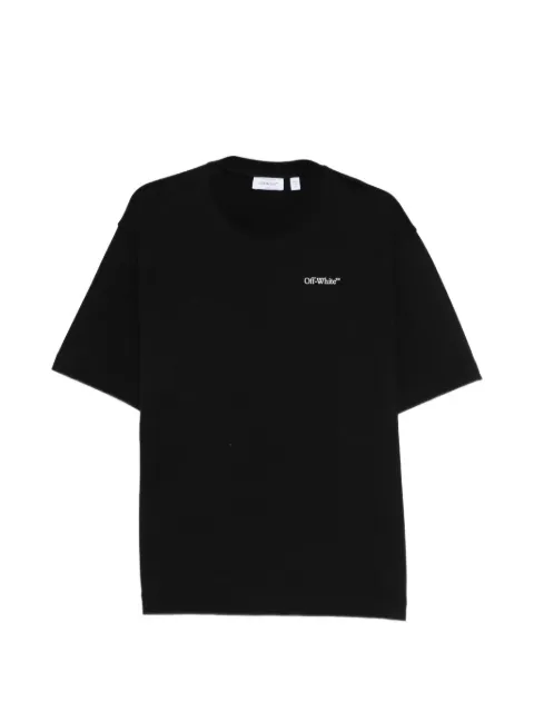 Off-White camiseta con detalle del logo