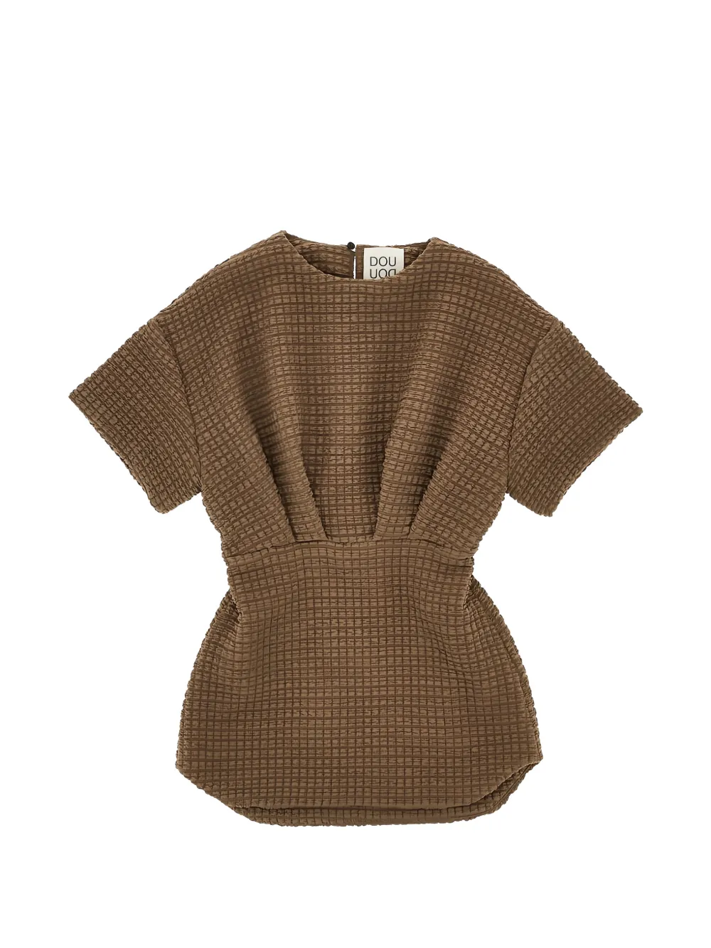 Doudou et Compagnie textured dress - Braun
