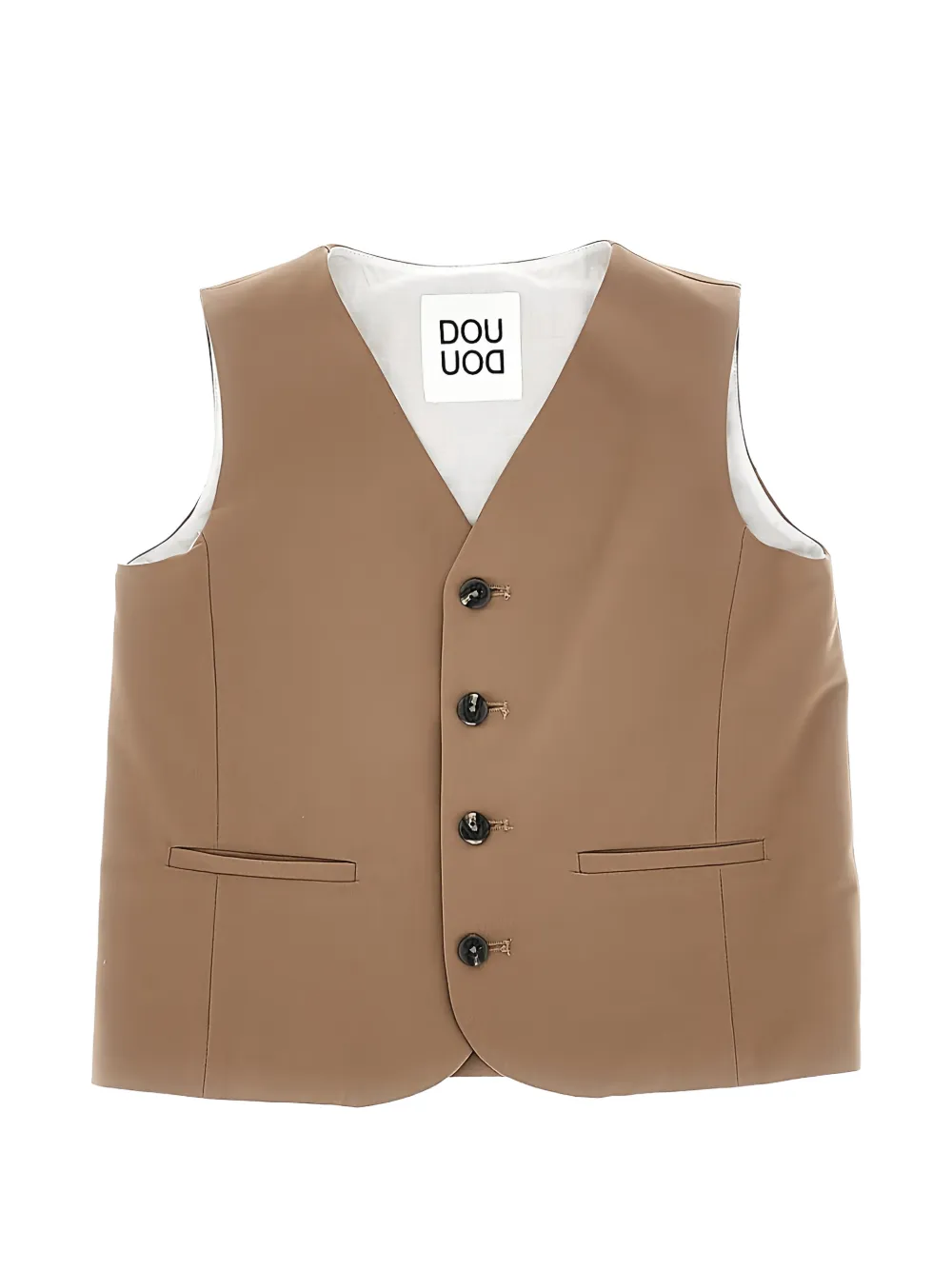 Doudou et Compagnie button waistcoat - Toni neutri