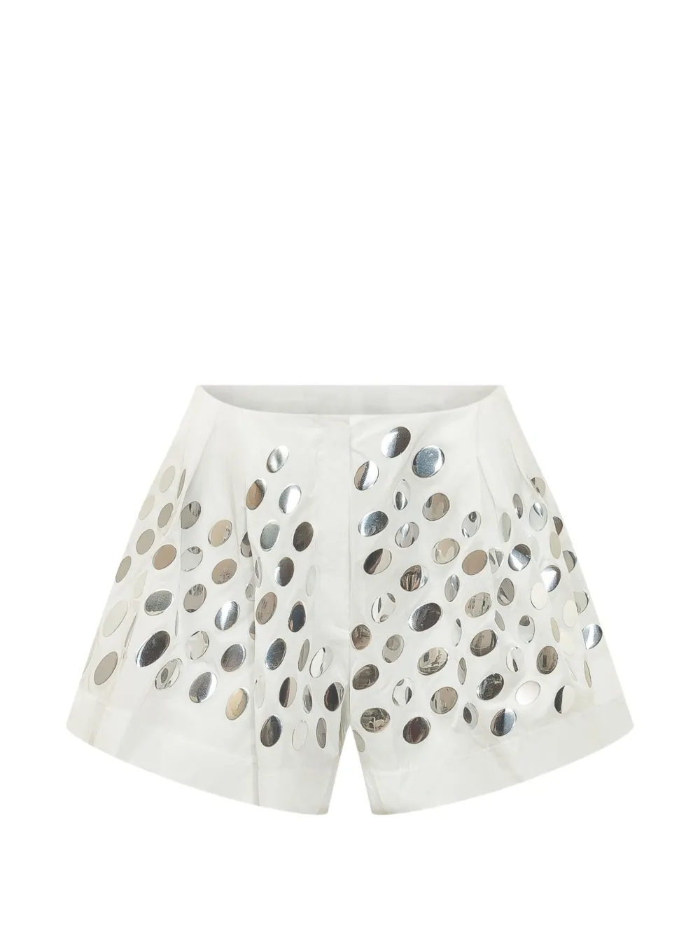 IRO Darly sequin-embellished shorts - Bianco