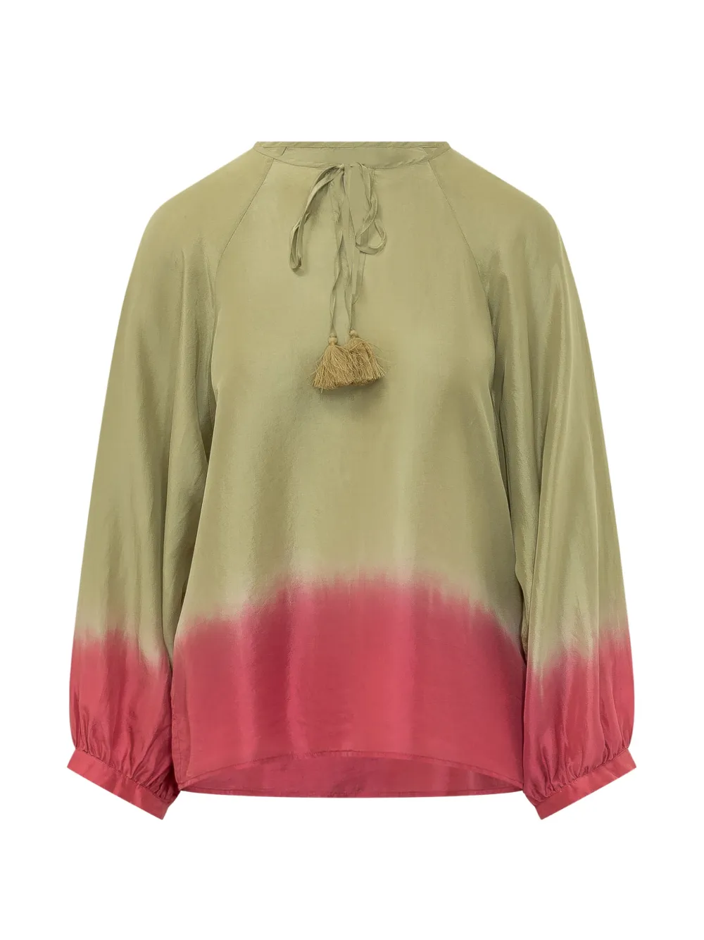 MOMONÌ Mantra blouse - Verde