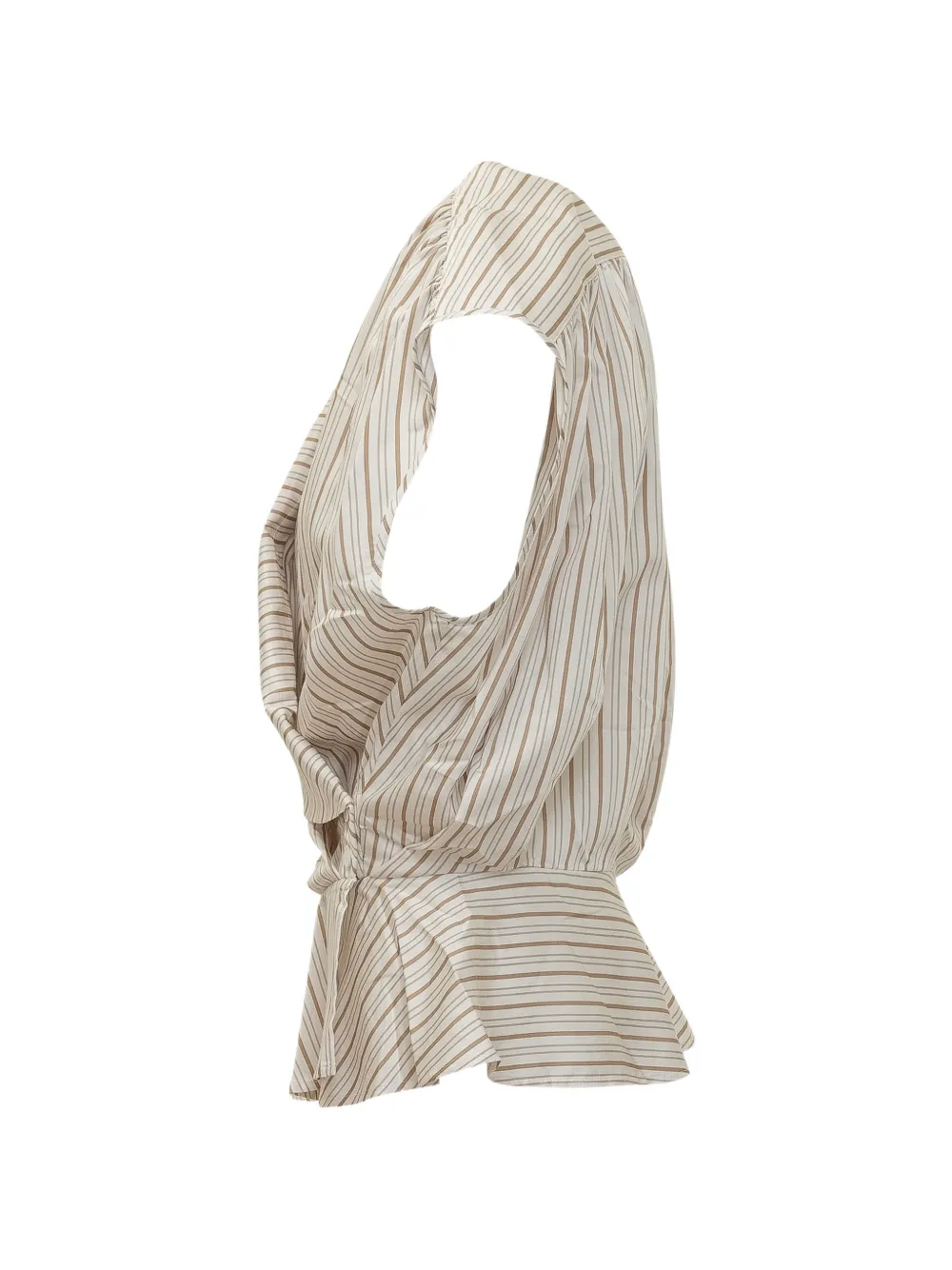  Iro Striped Uttopia Top - Neutrals 