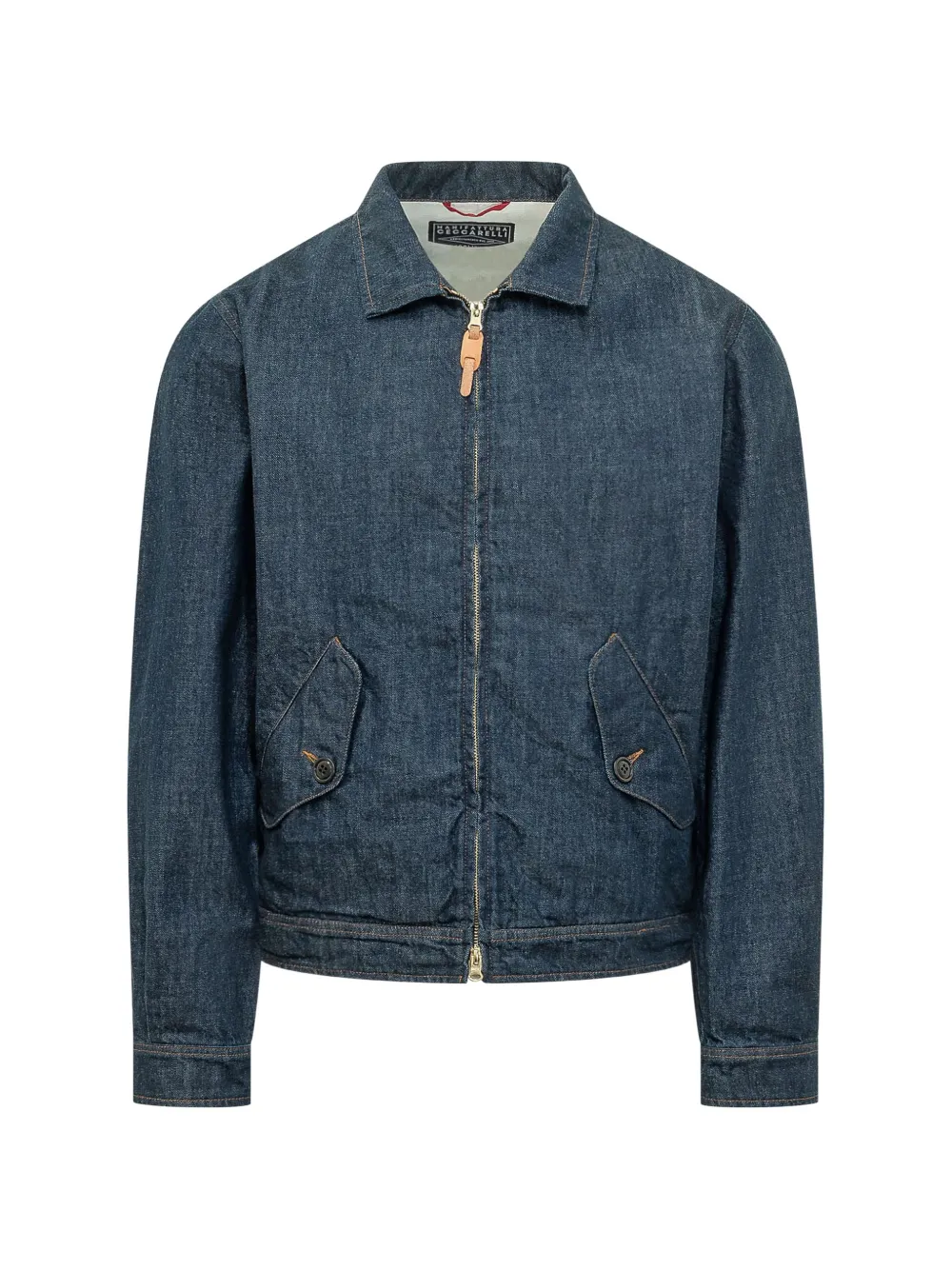 Ceccarelli zip-up denim jacket - Blu